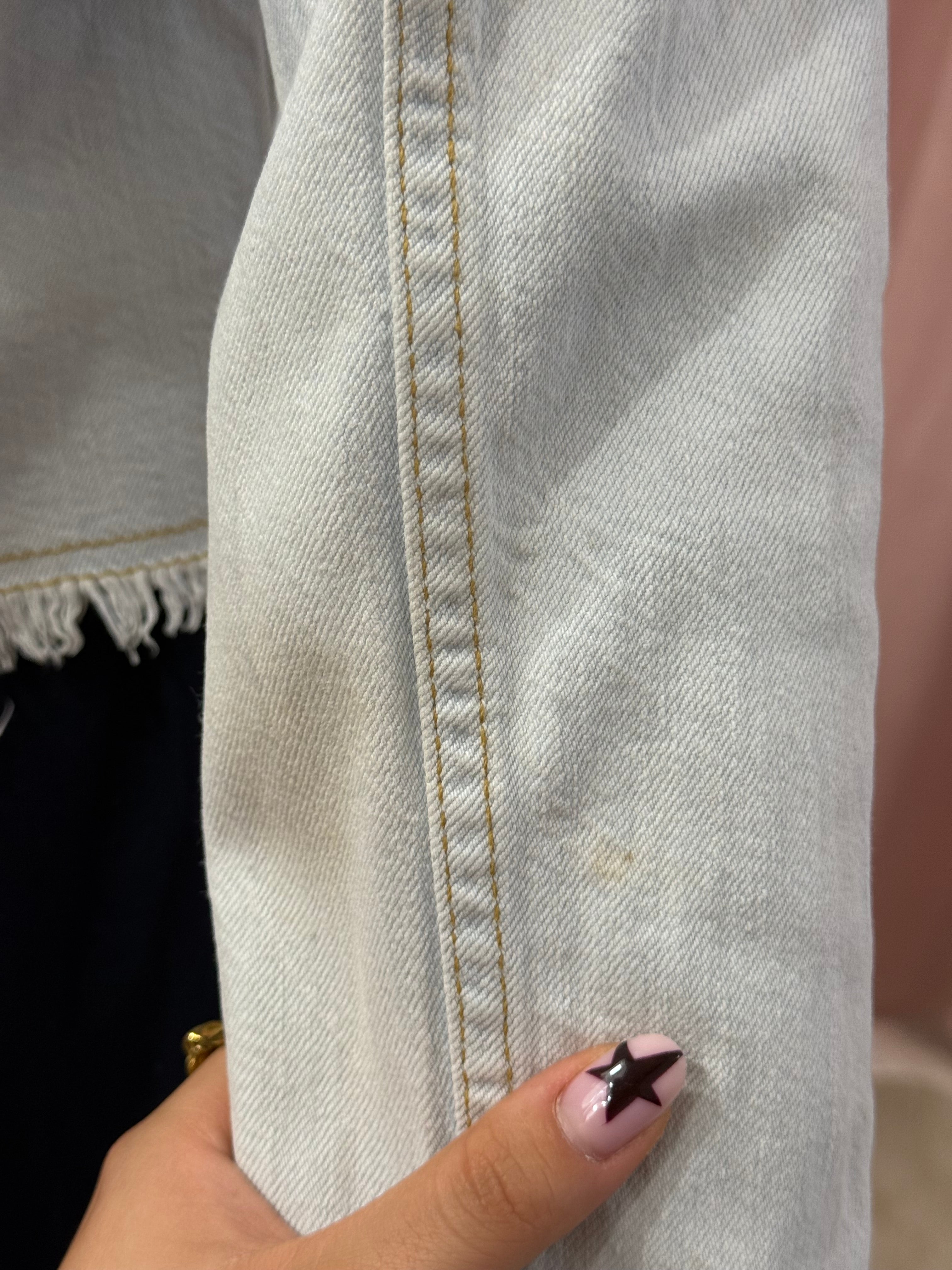 Giacca in denim Max&co con fiore