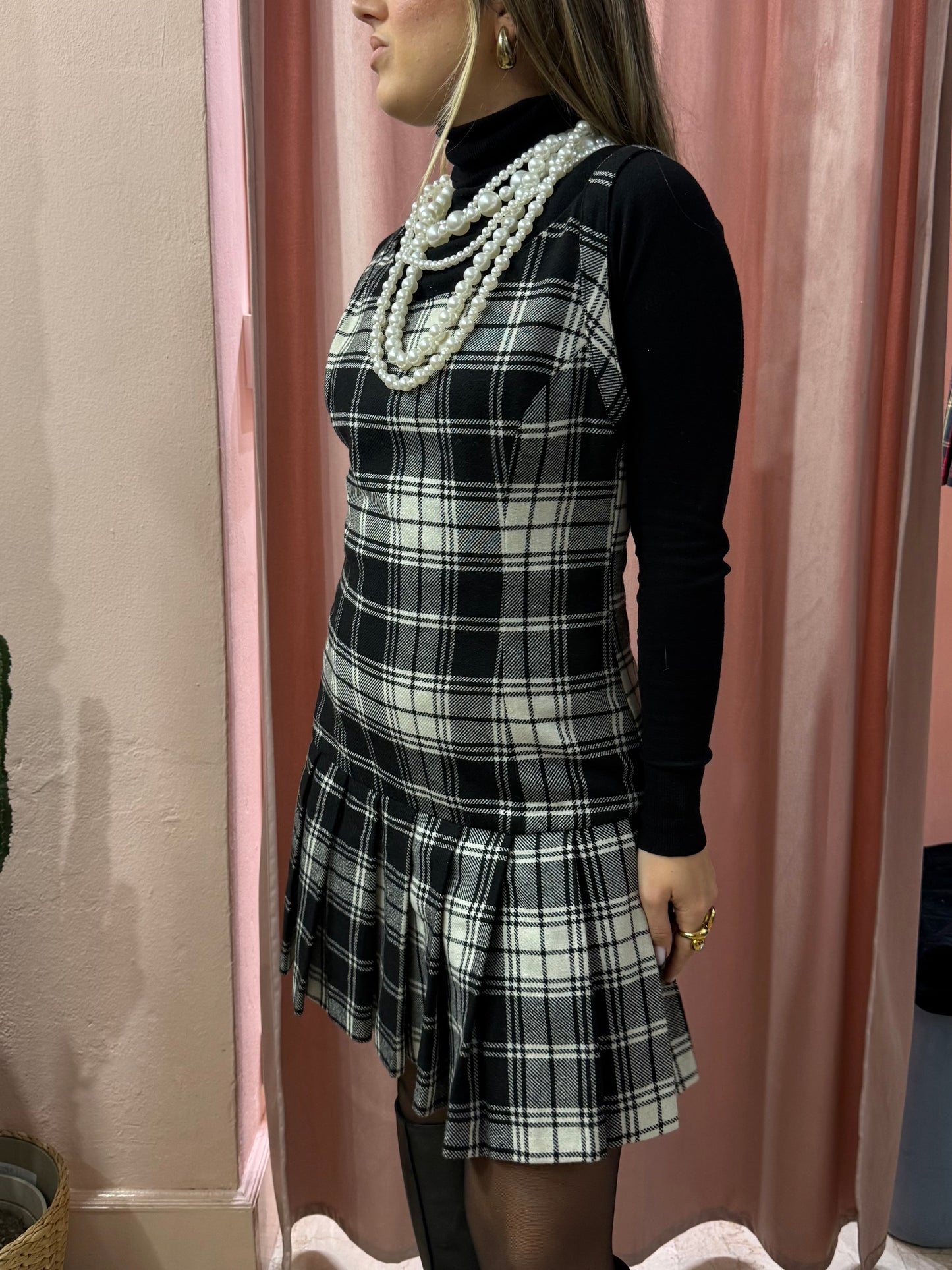 Vestito Sportstaff bianco e nero