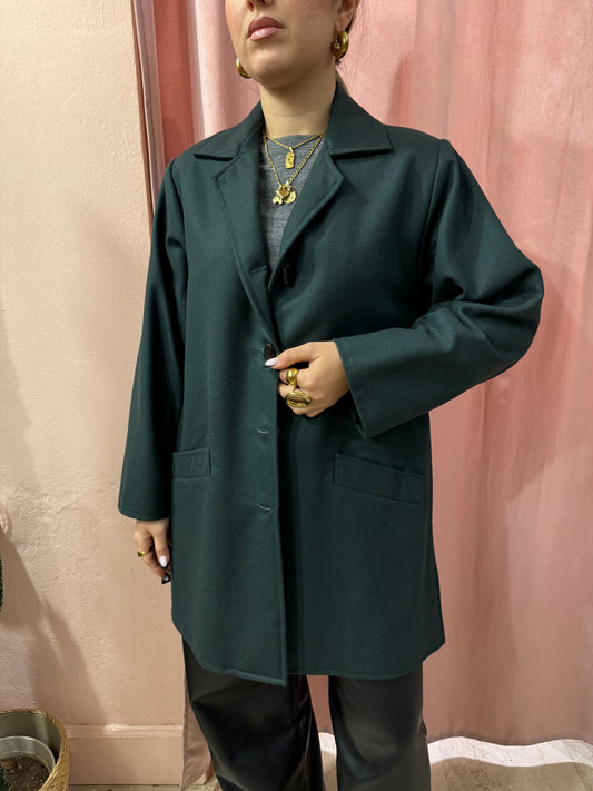 Blazer lungo verdone