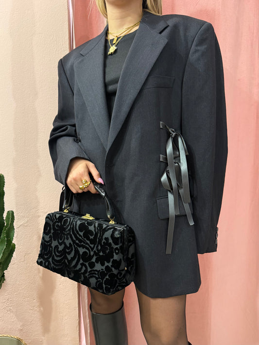 Blazer upcycling fiocchi antracite