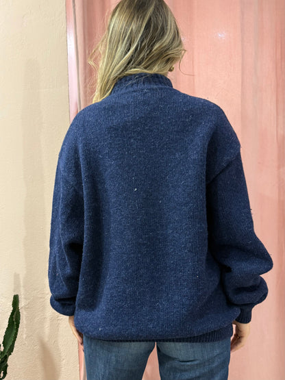 Maglione lungo in fantasia