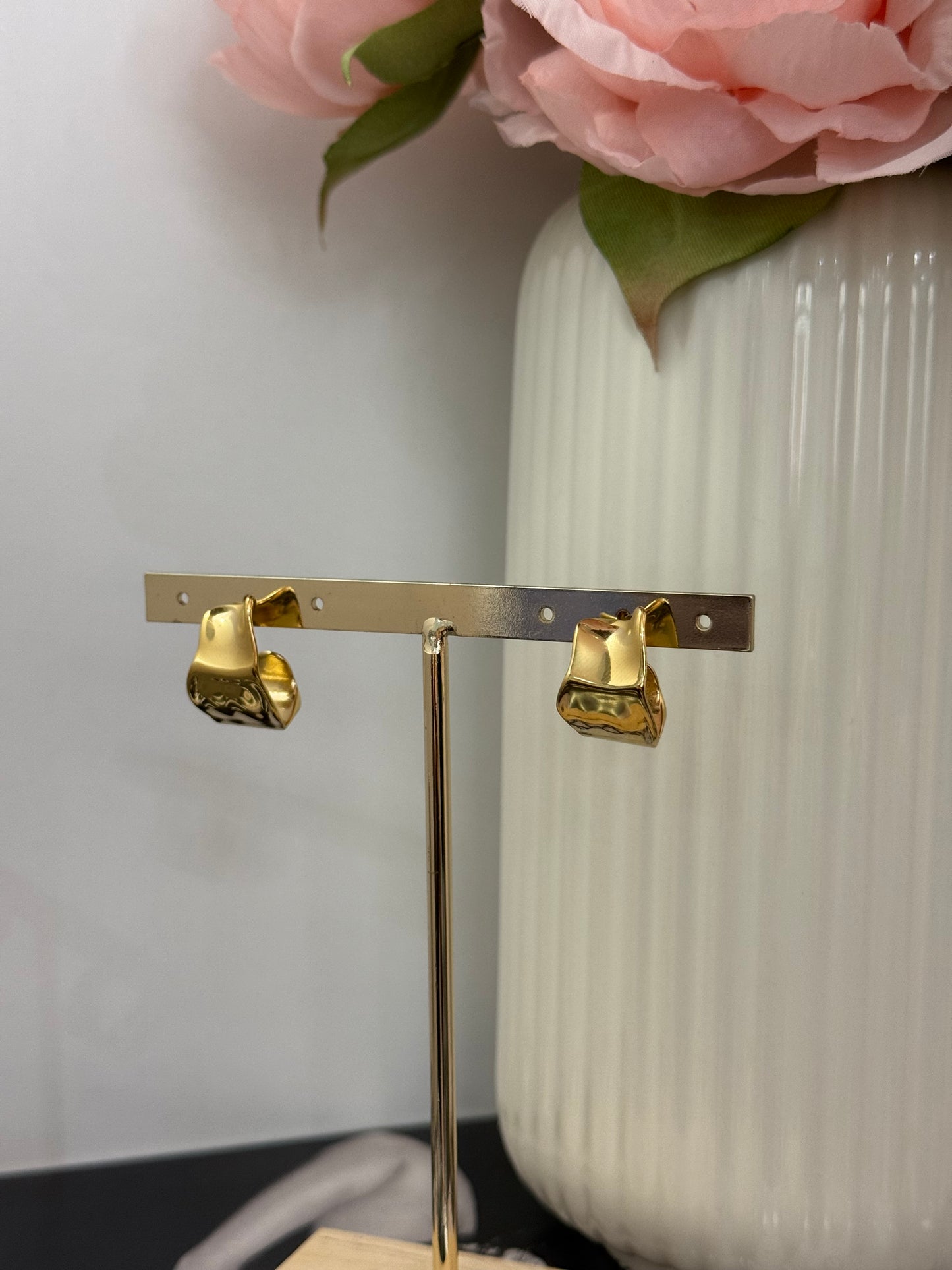 Orecchini “Eclat” gold/ silver