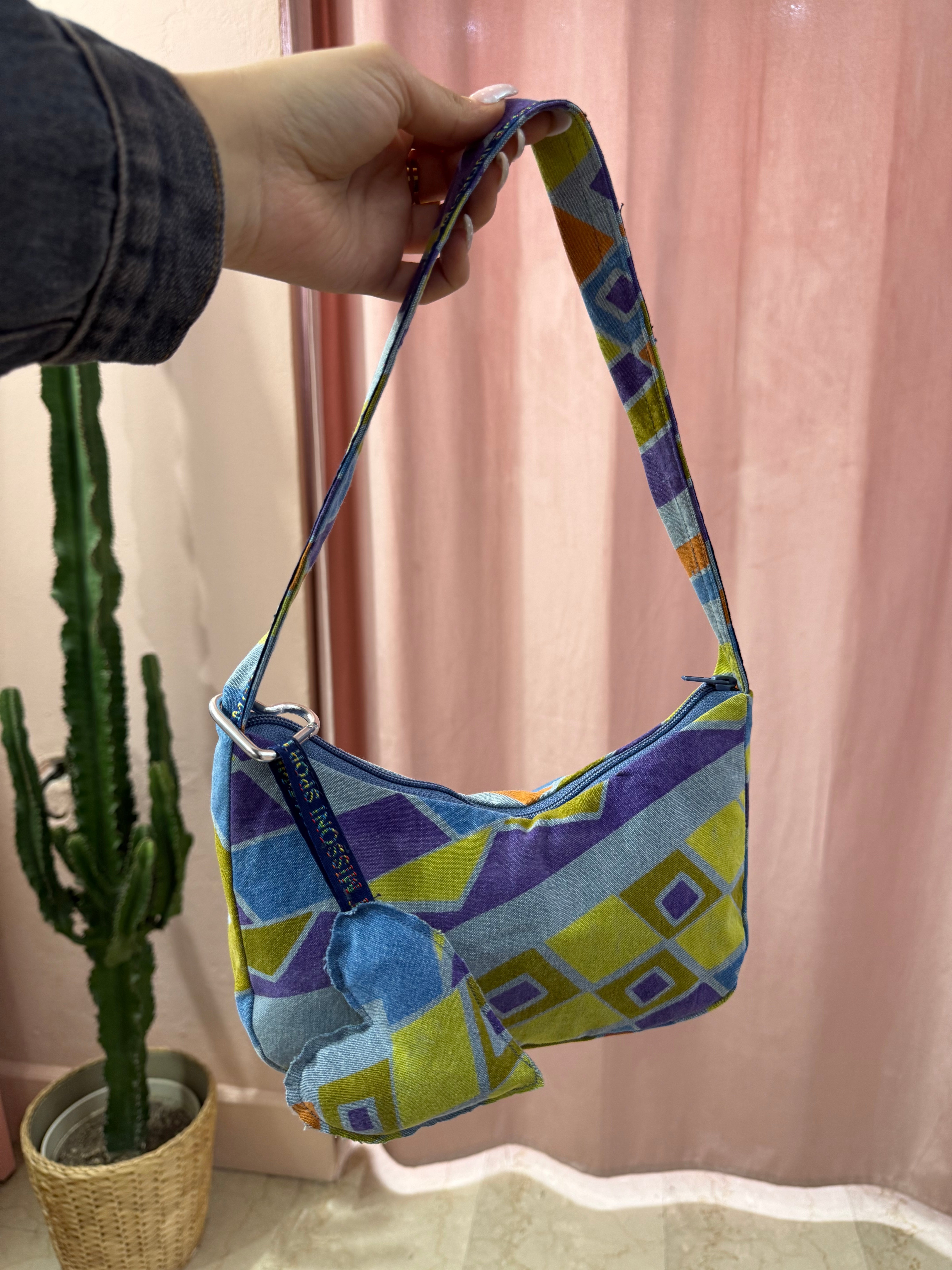 Borsa Missoni upcycling con charm