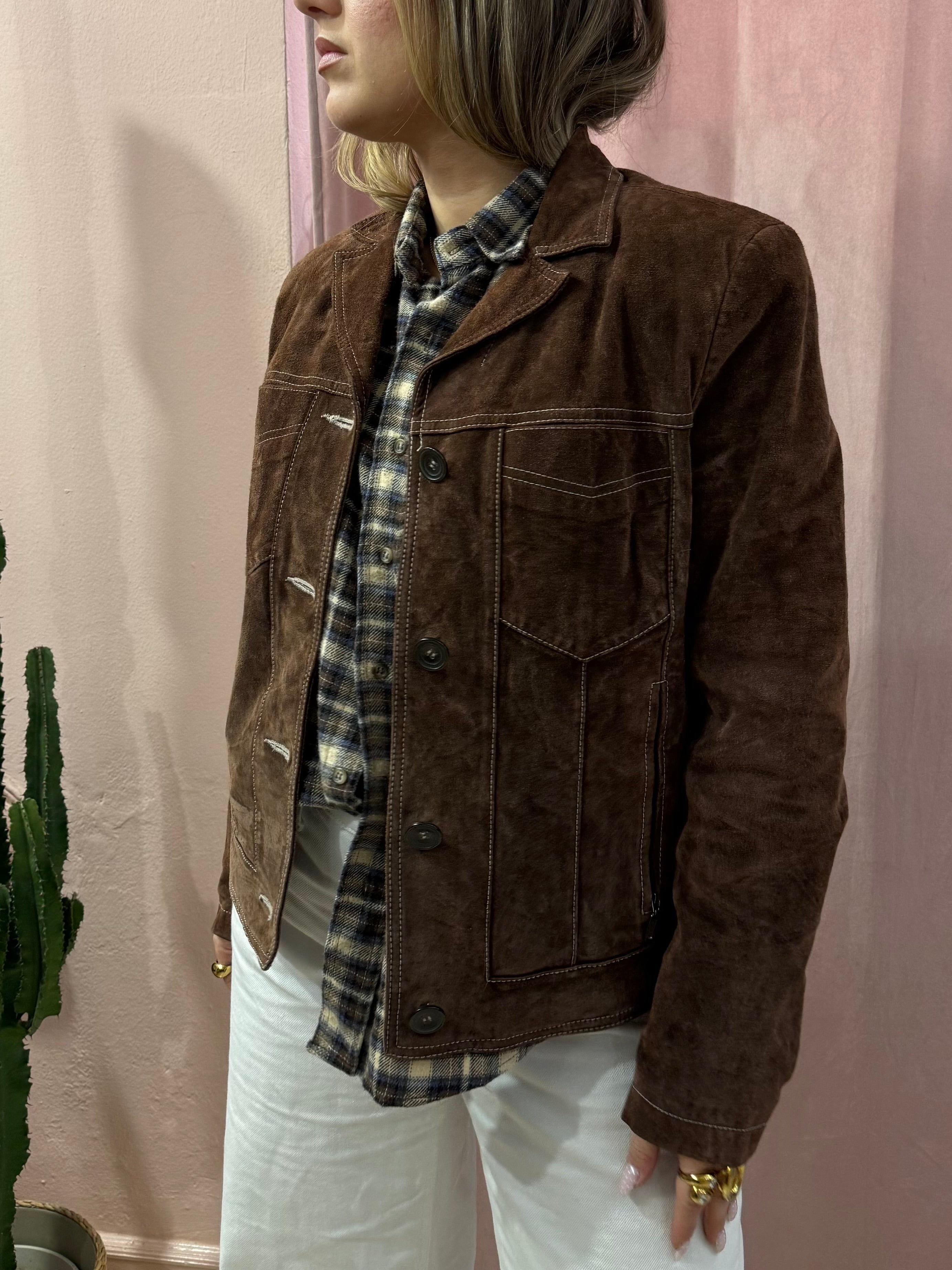 Giacca in vera pelle