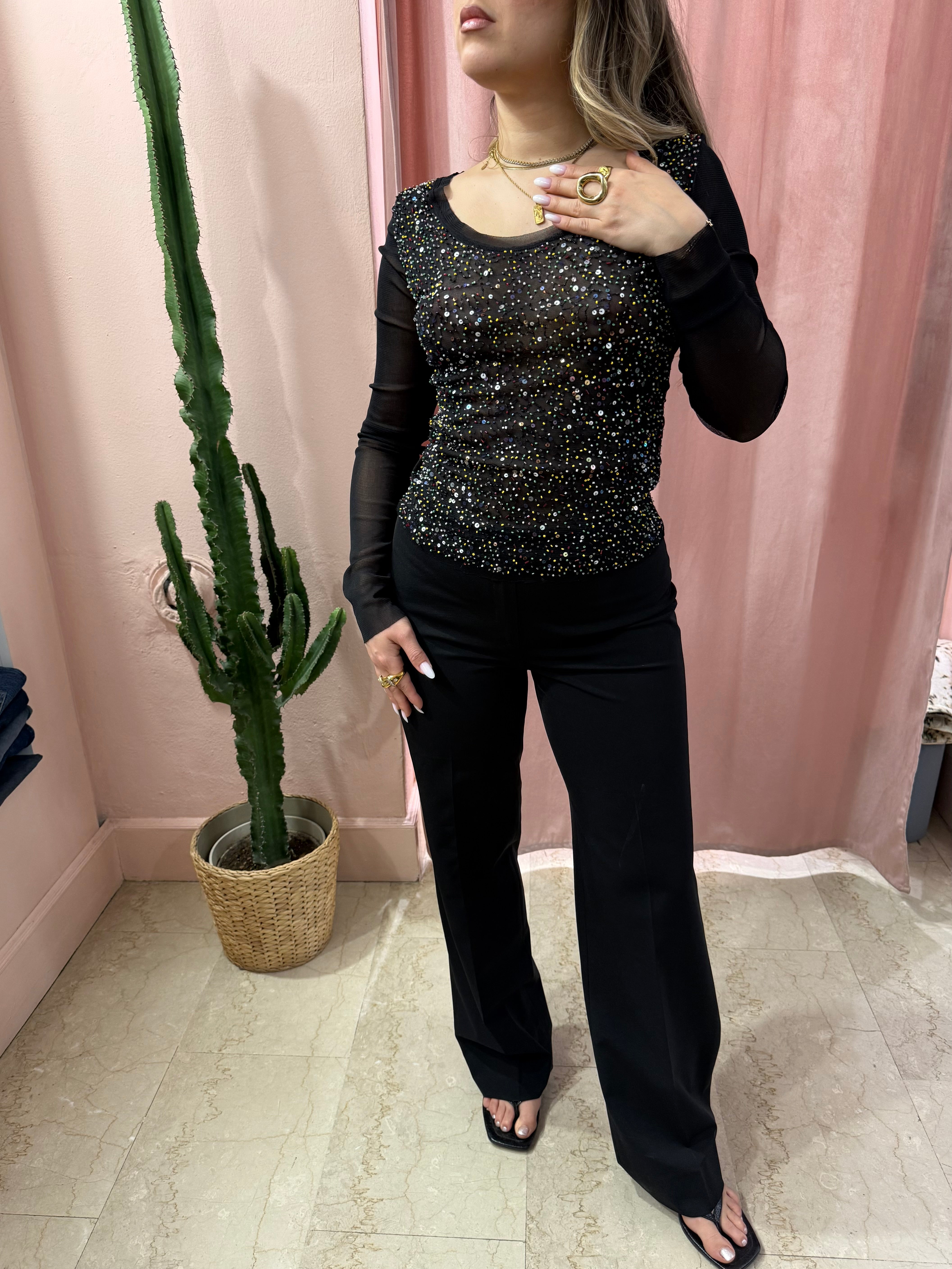 Top Max&co. paillettes