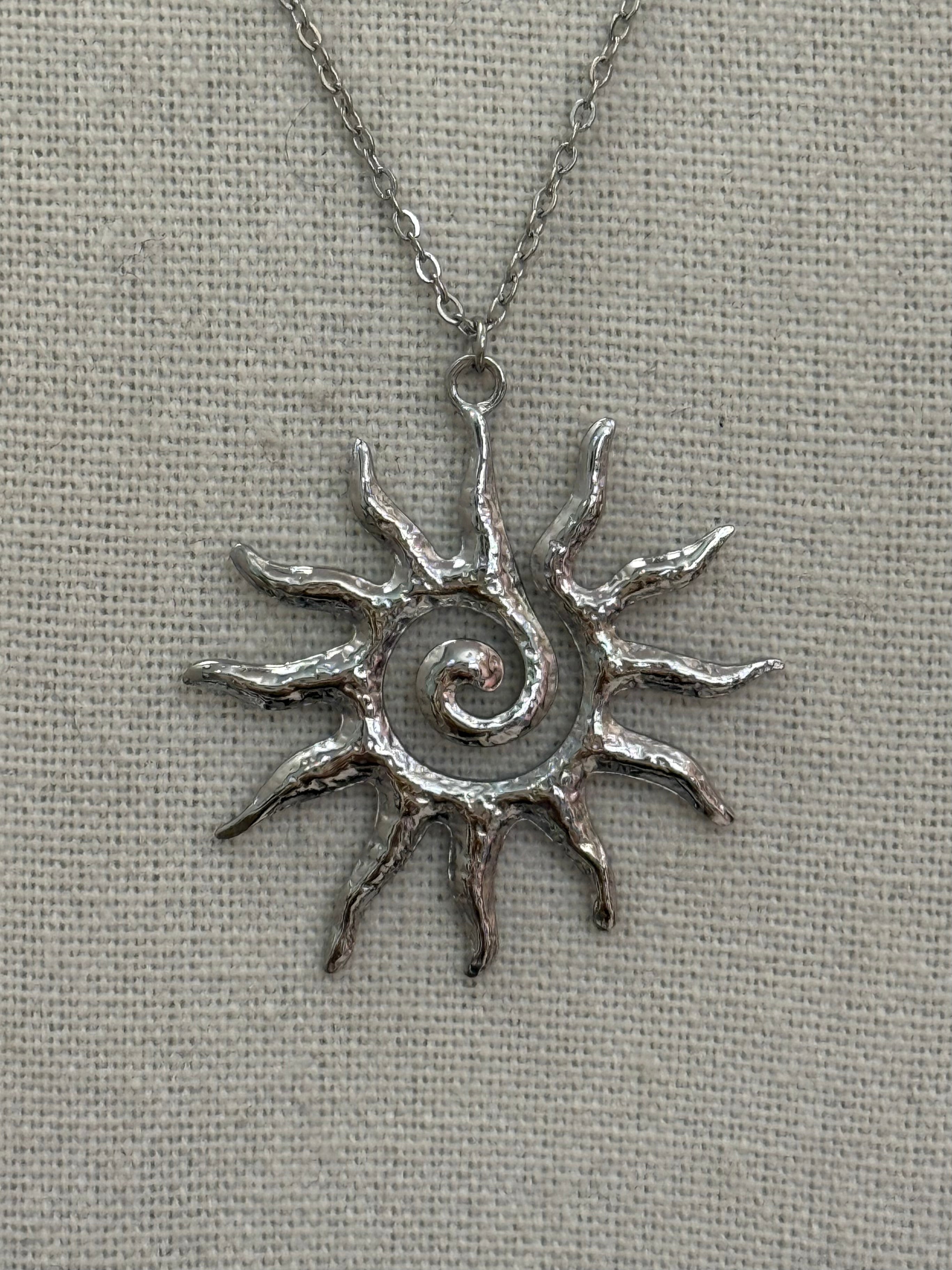 Collana Sole y2k