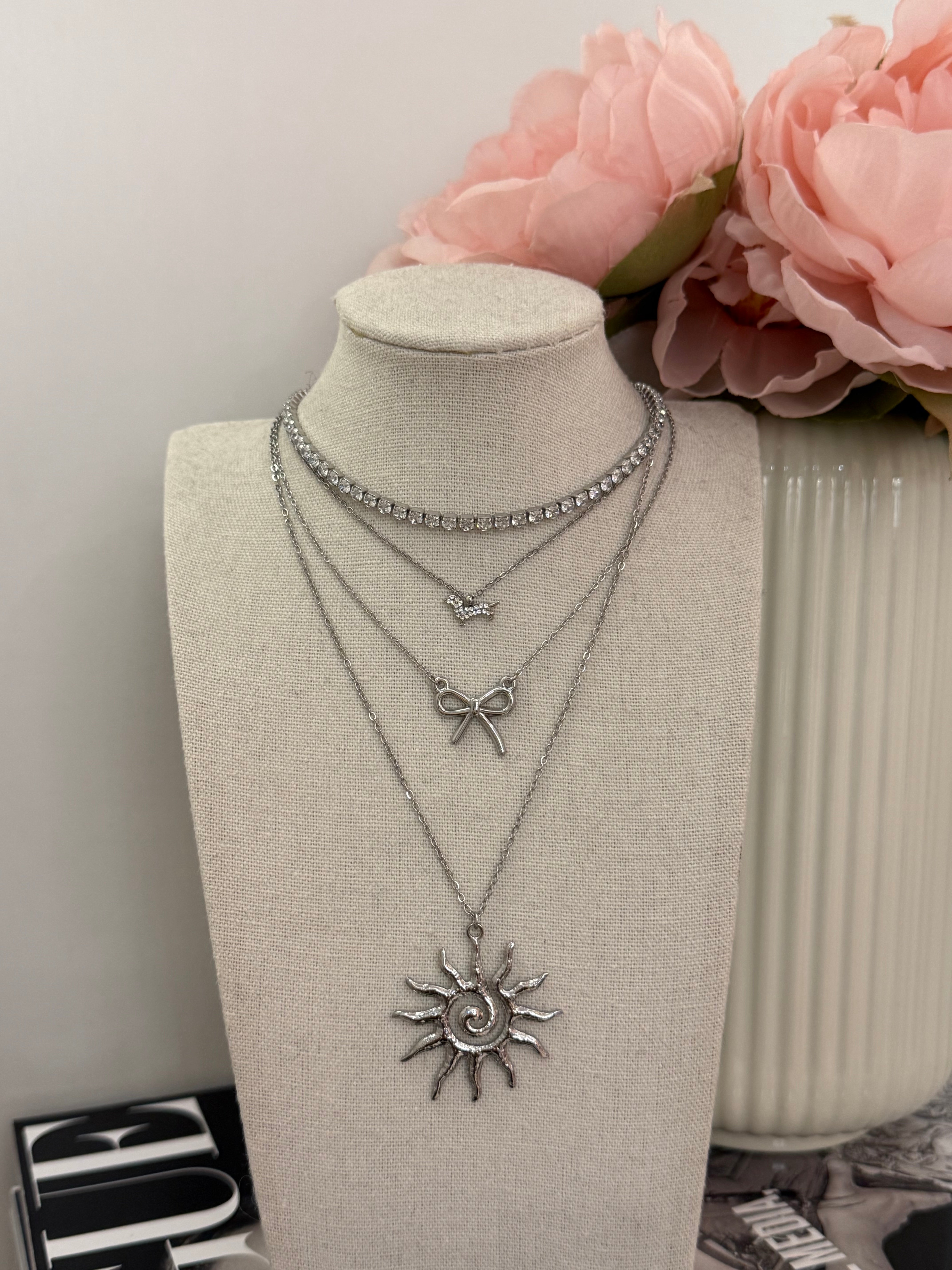 Collana Sole y2k