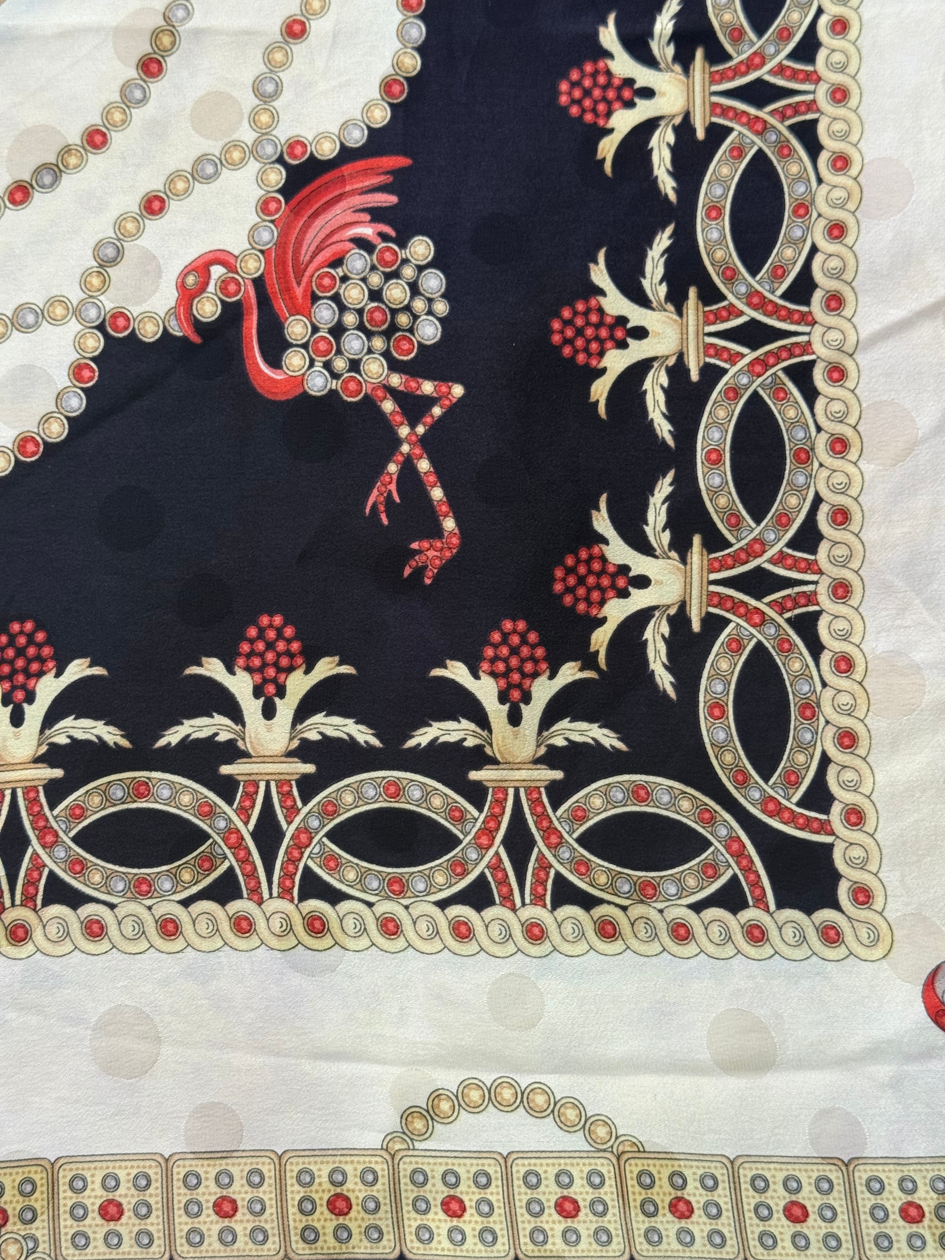 Foulard vintage Renato Balestra in seta