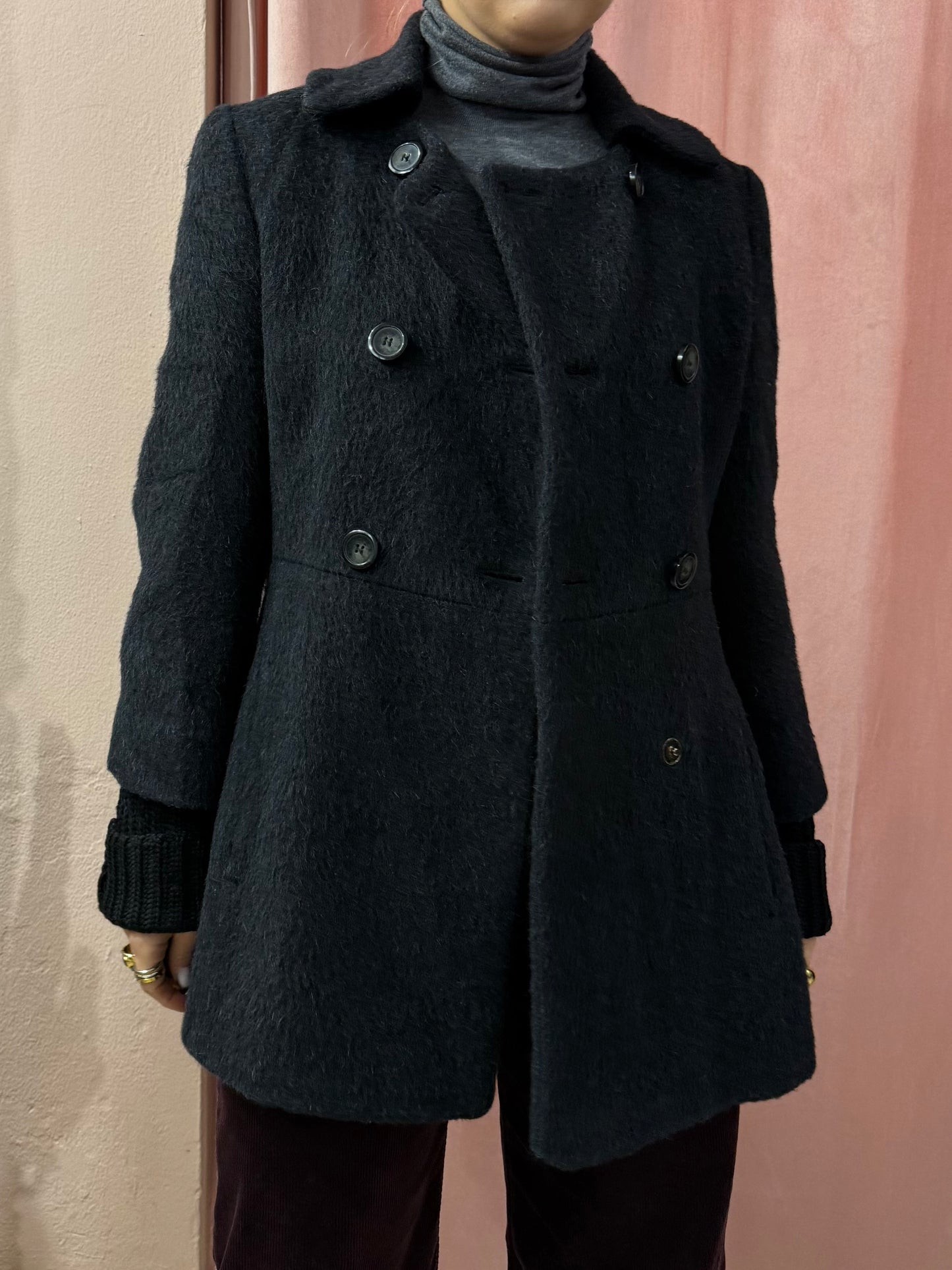 Cappotto Max&Co. antracite lana e alpaca