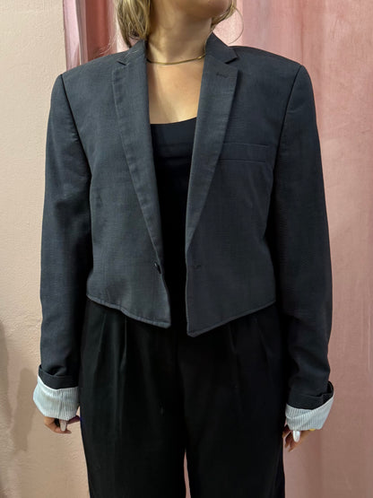 Blazer crop antracite