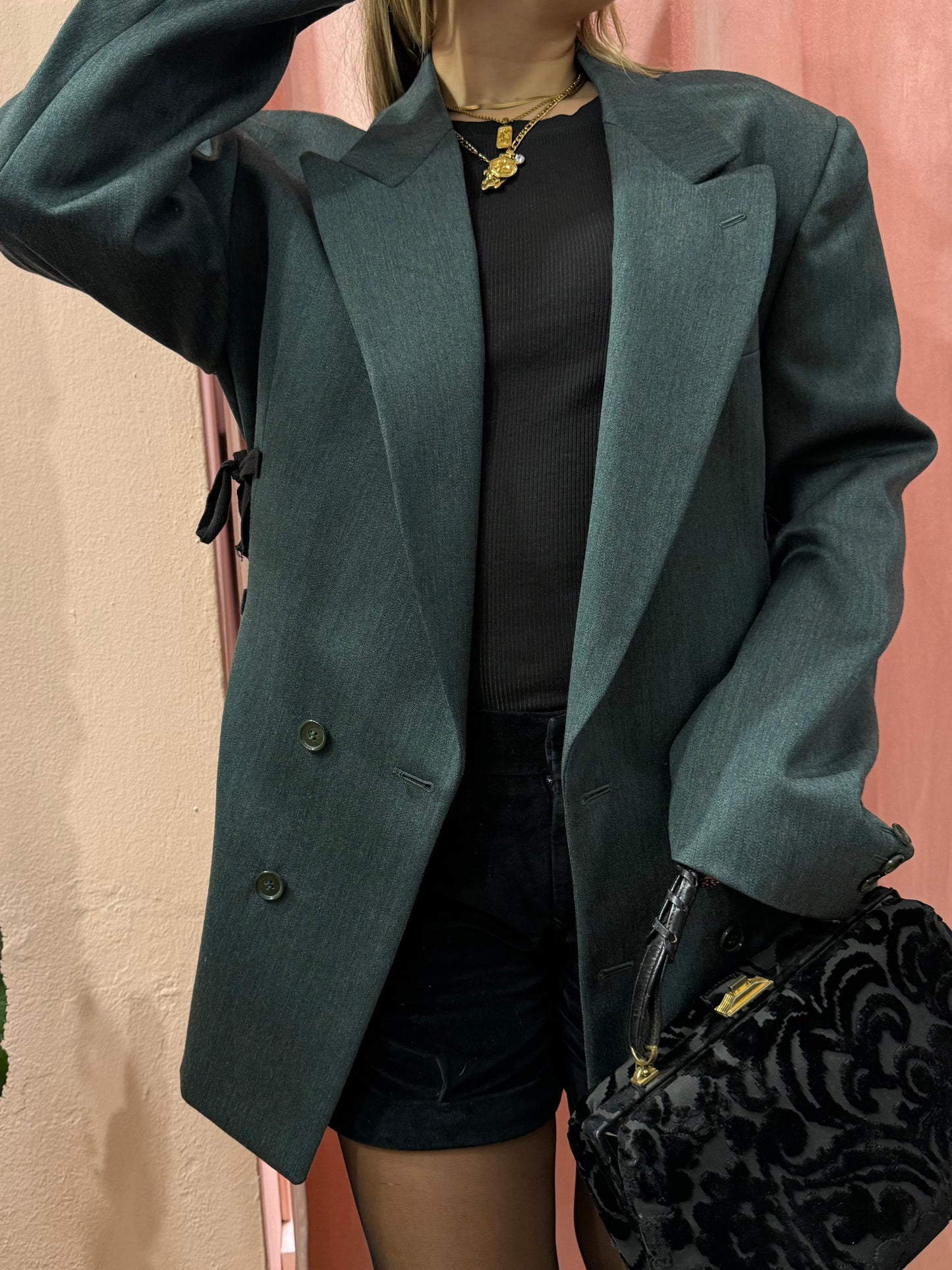 Blazer upcycling fiocchi verdone