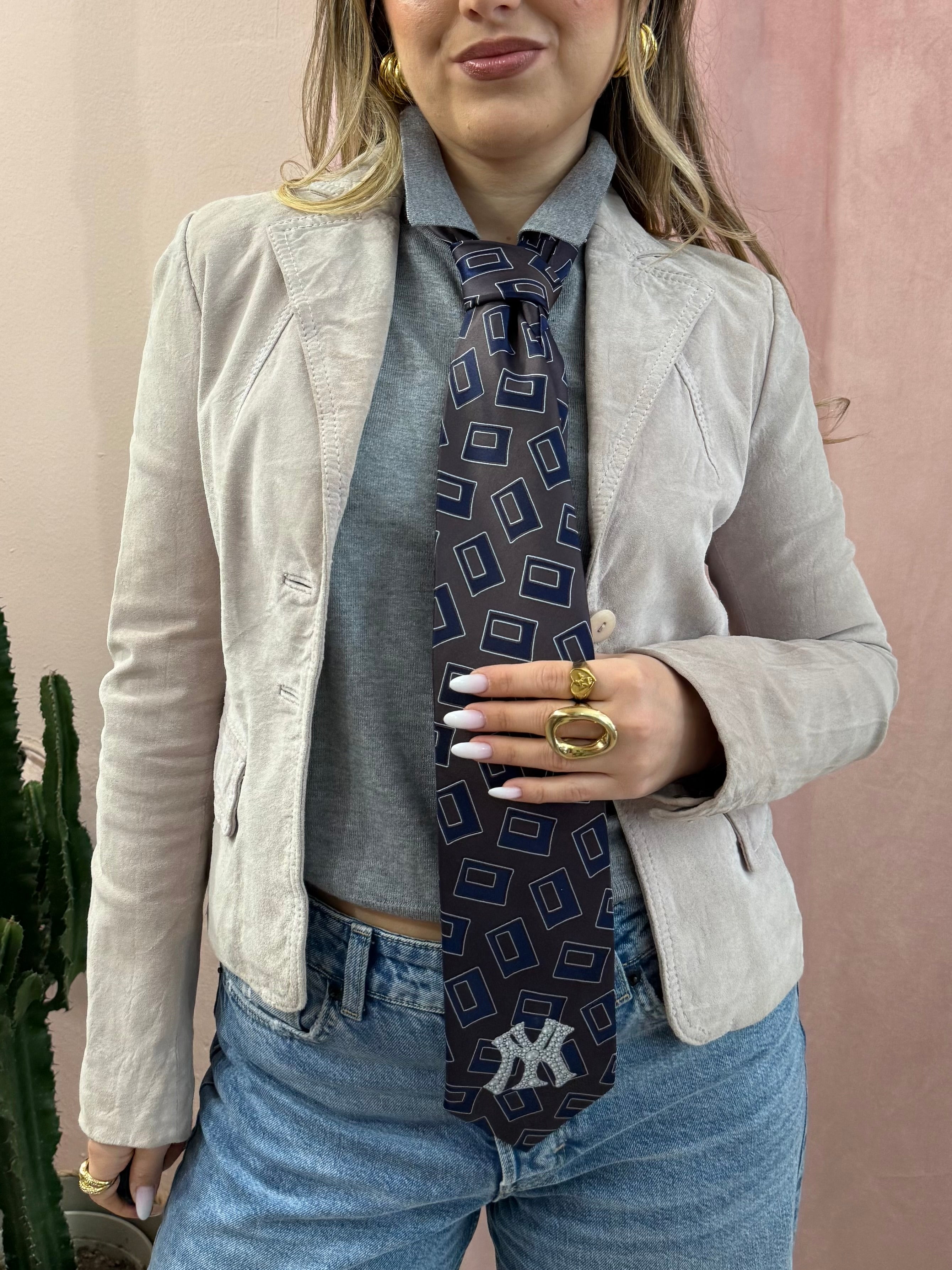 Cravatta New Yankees in fantasia