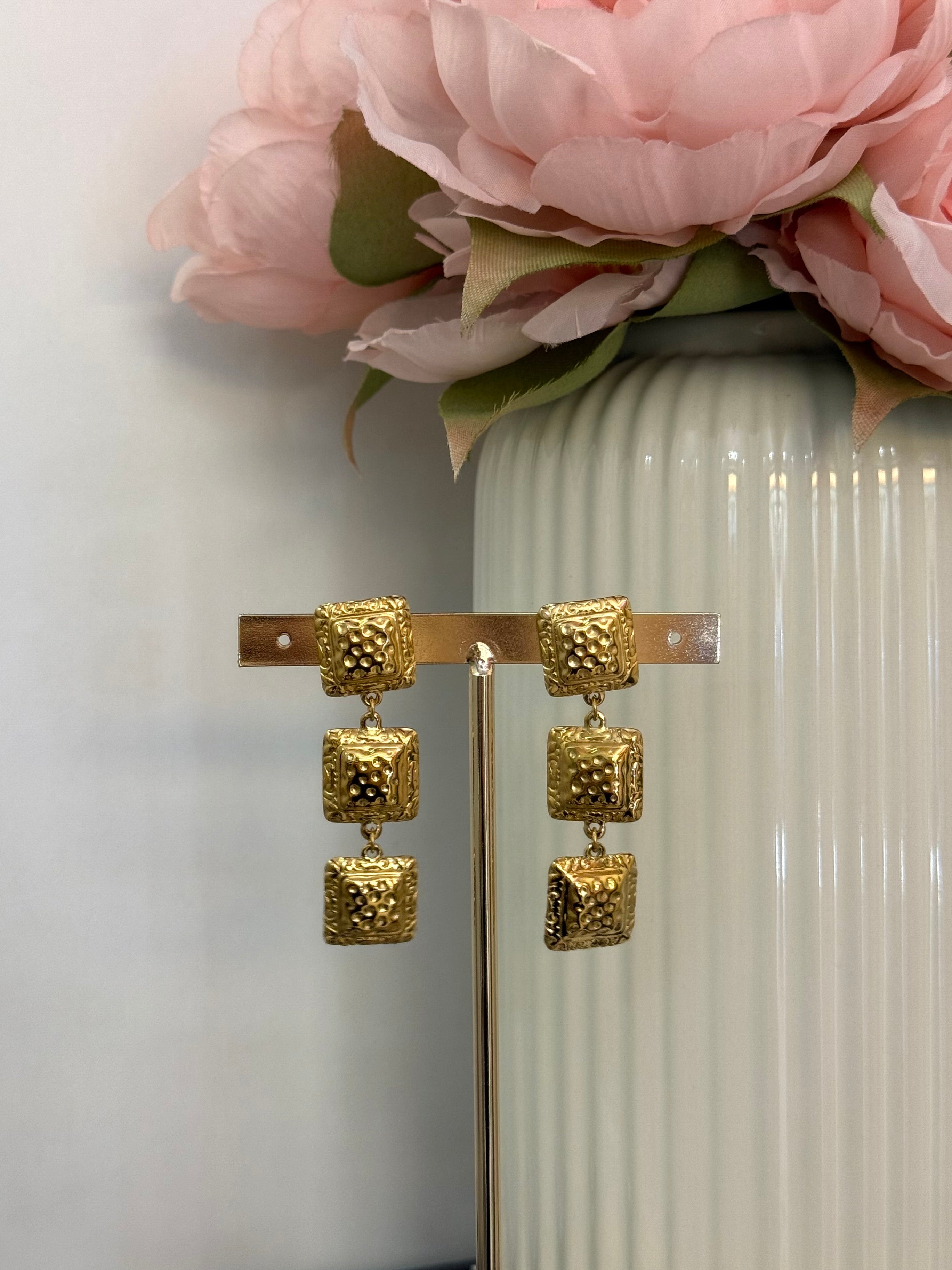 Orecchini pendenti Atene gold