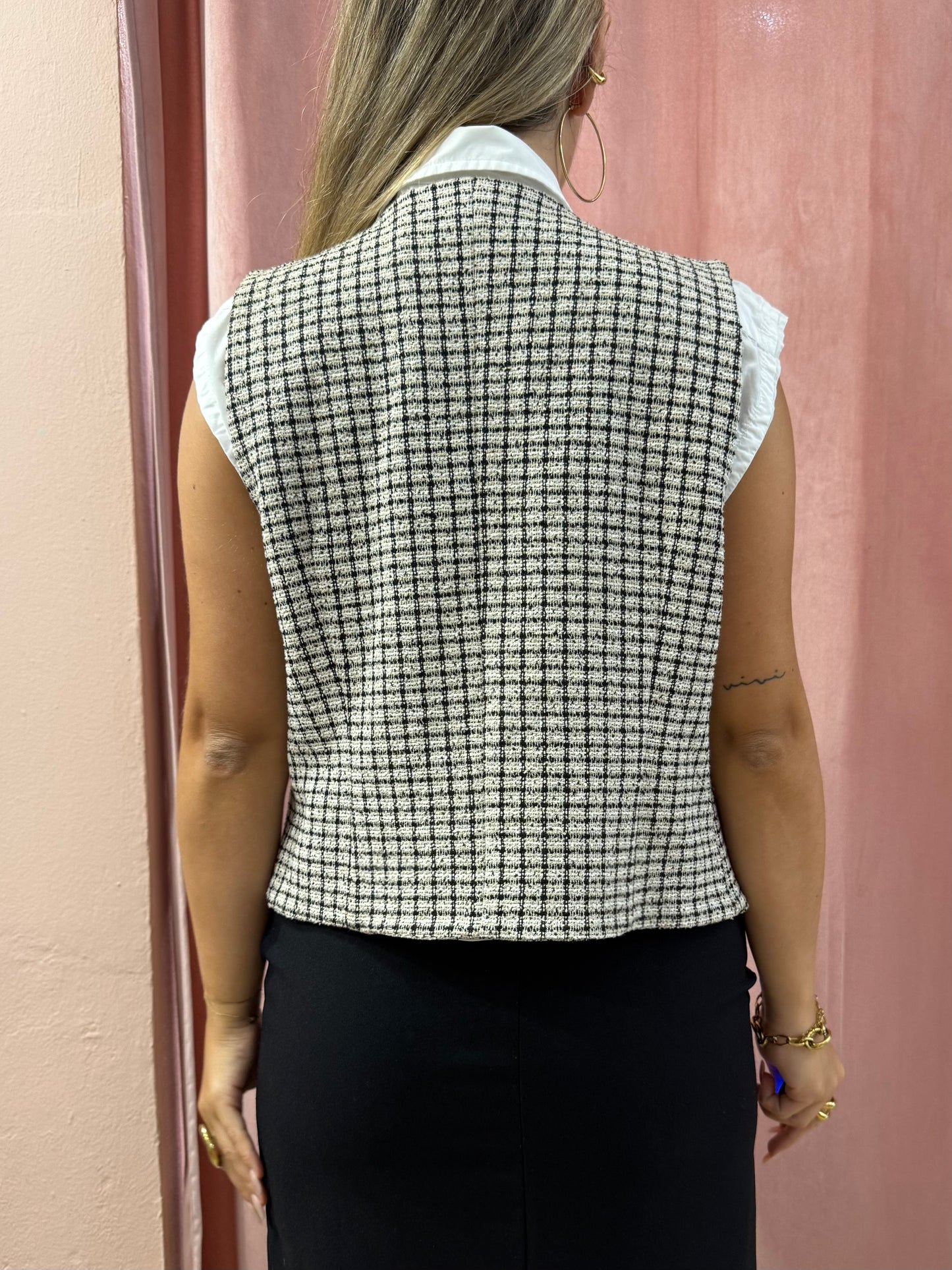 Gilet IBlues a quadretti