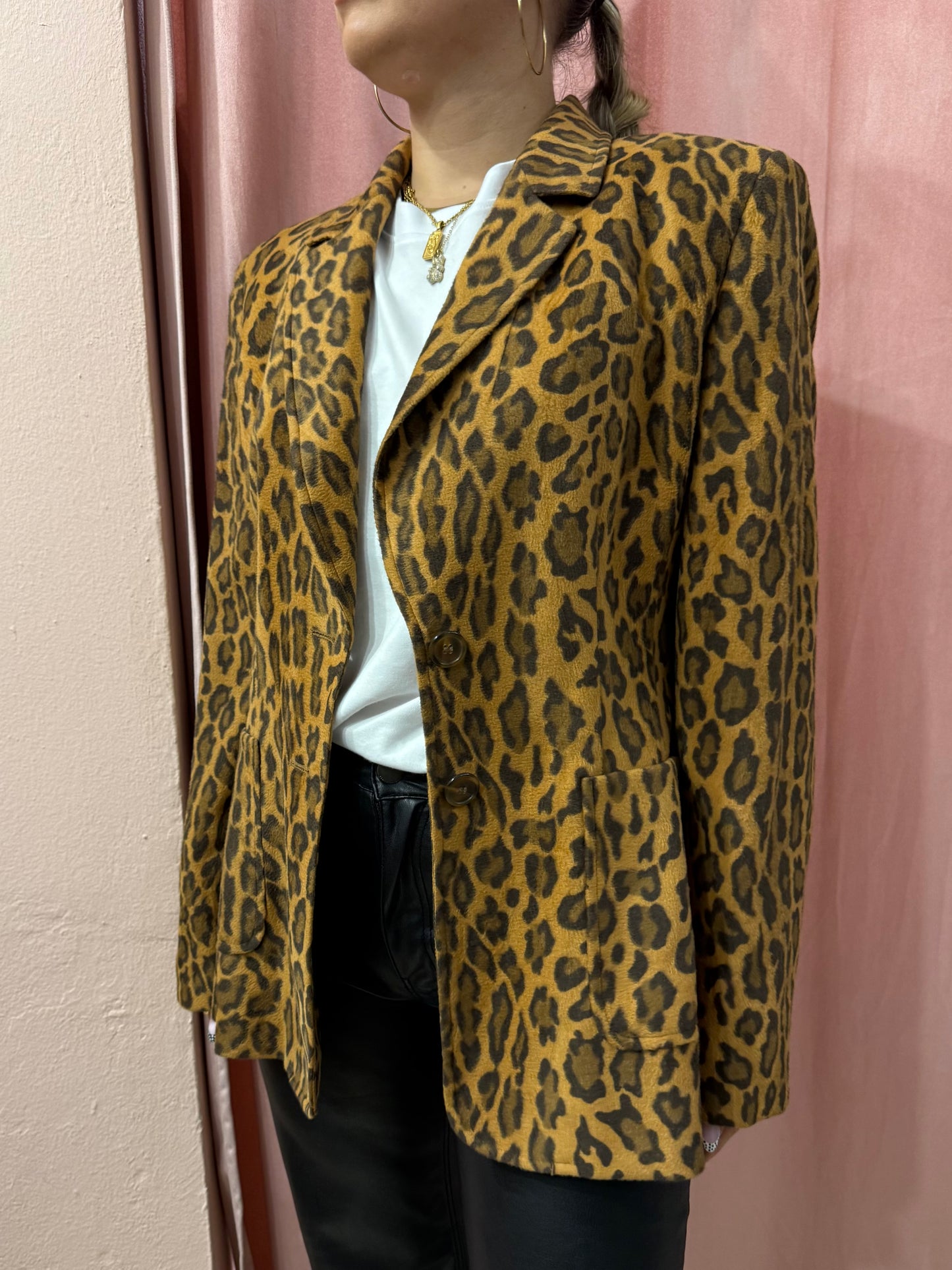 Blazer animalier Luisa Spagnoli