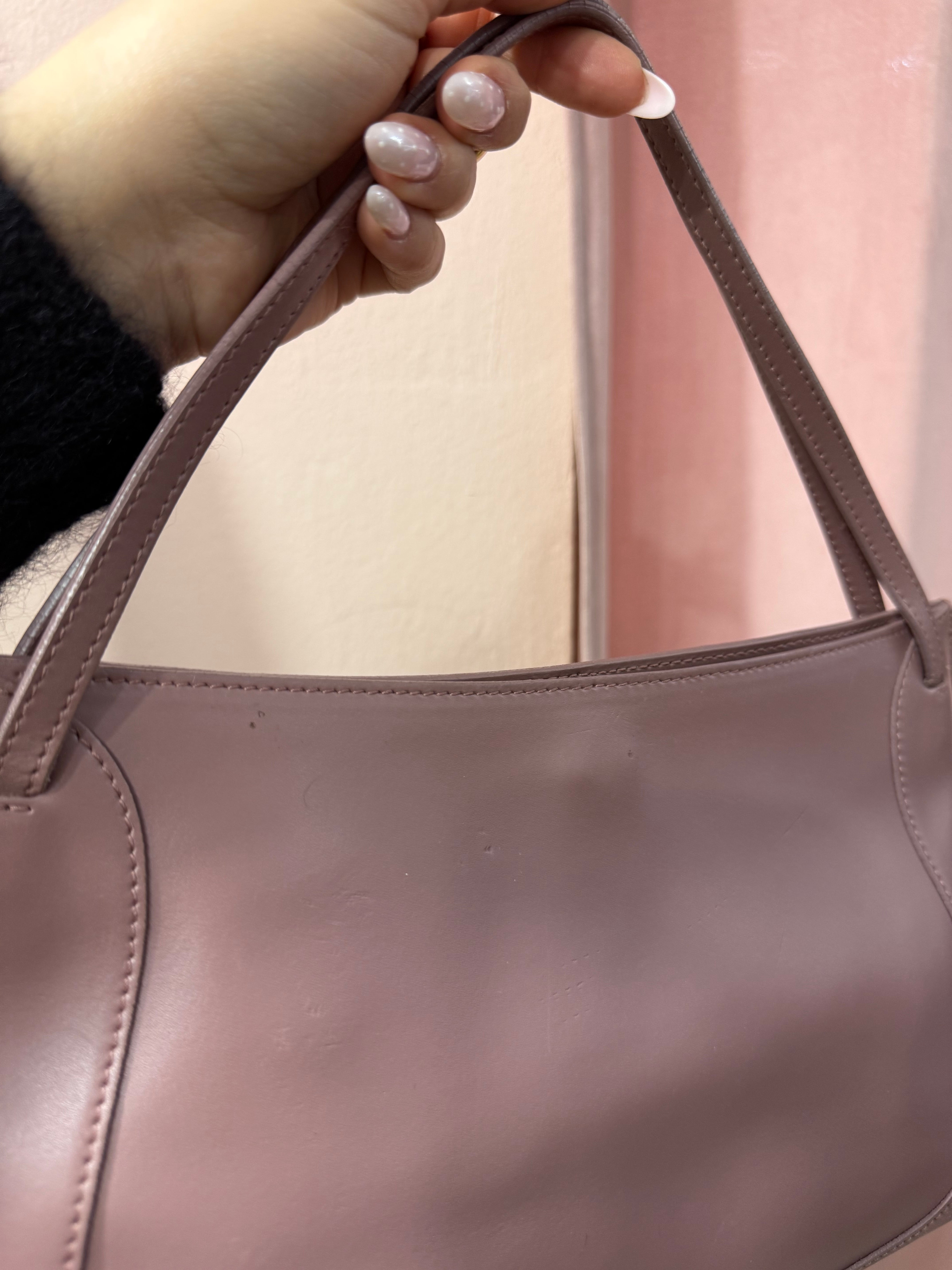 Borsa Furla in pelle rosa antico