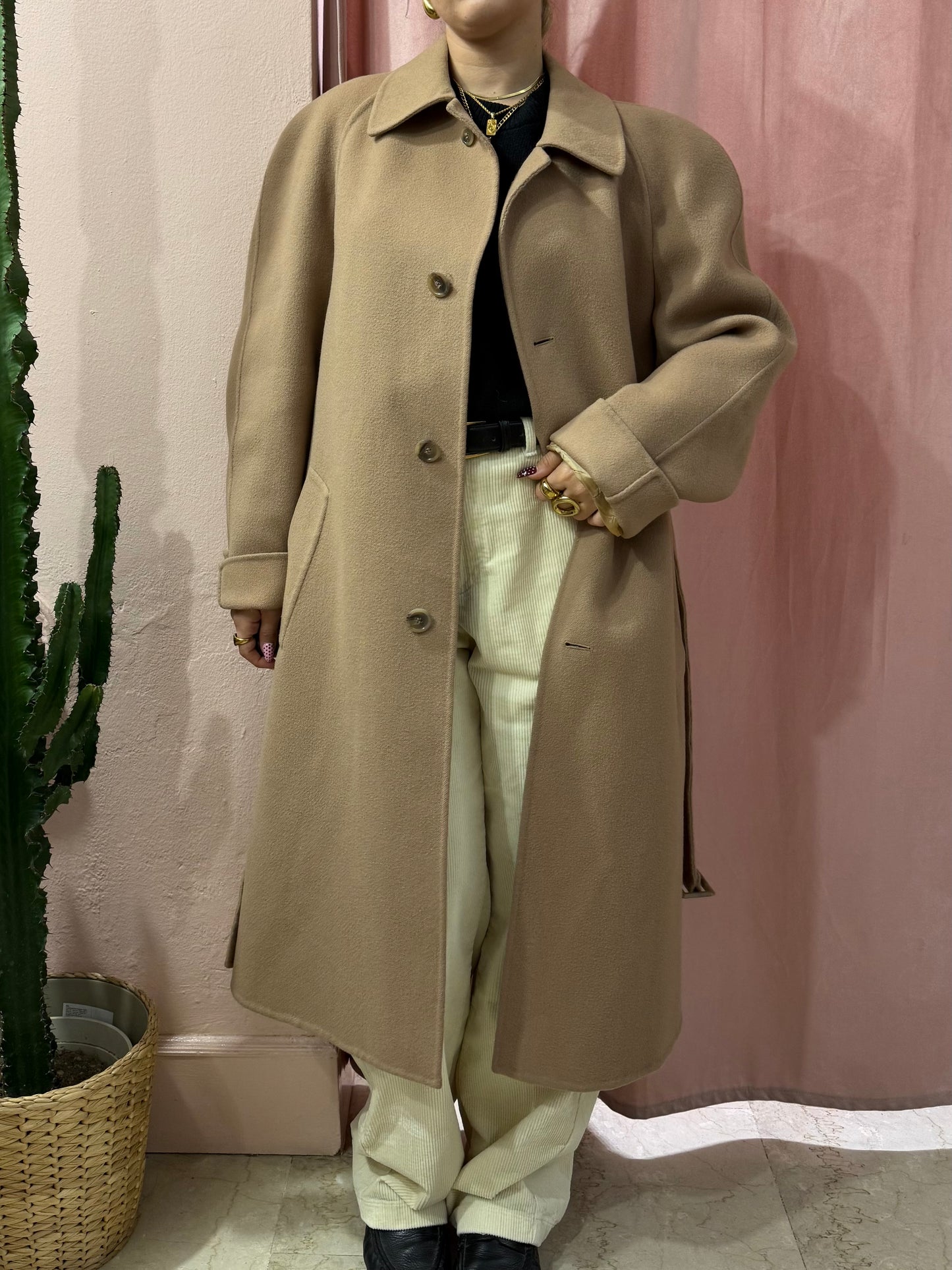 Capotto Corneliani cammello