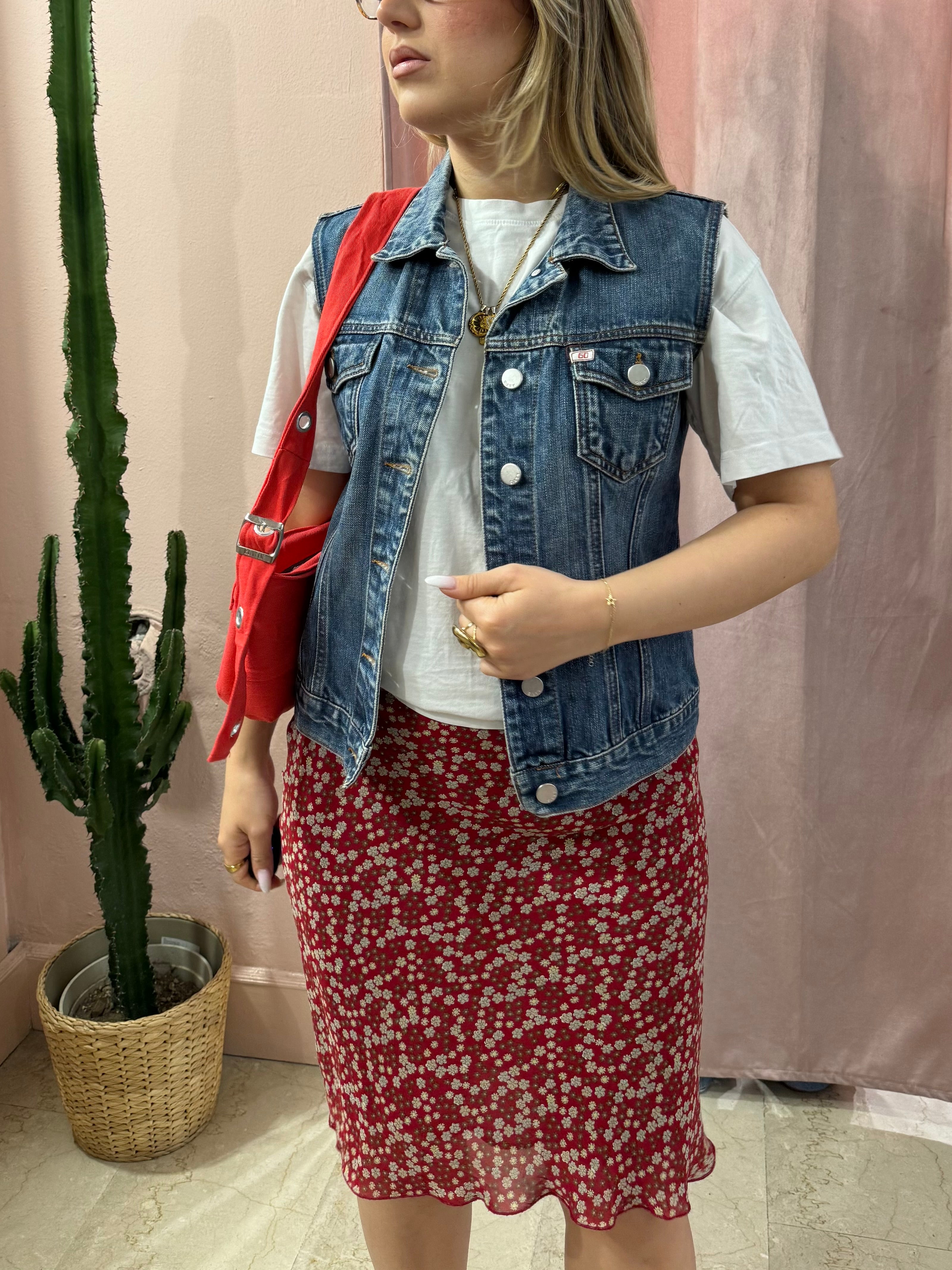 Gilet in denim Miss Sixty
