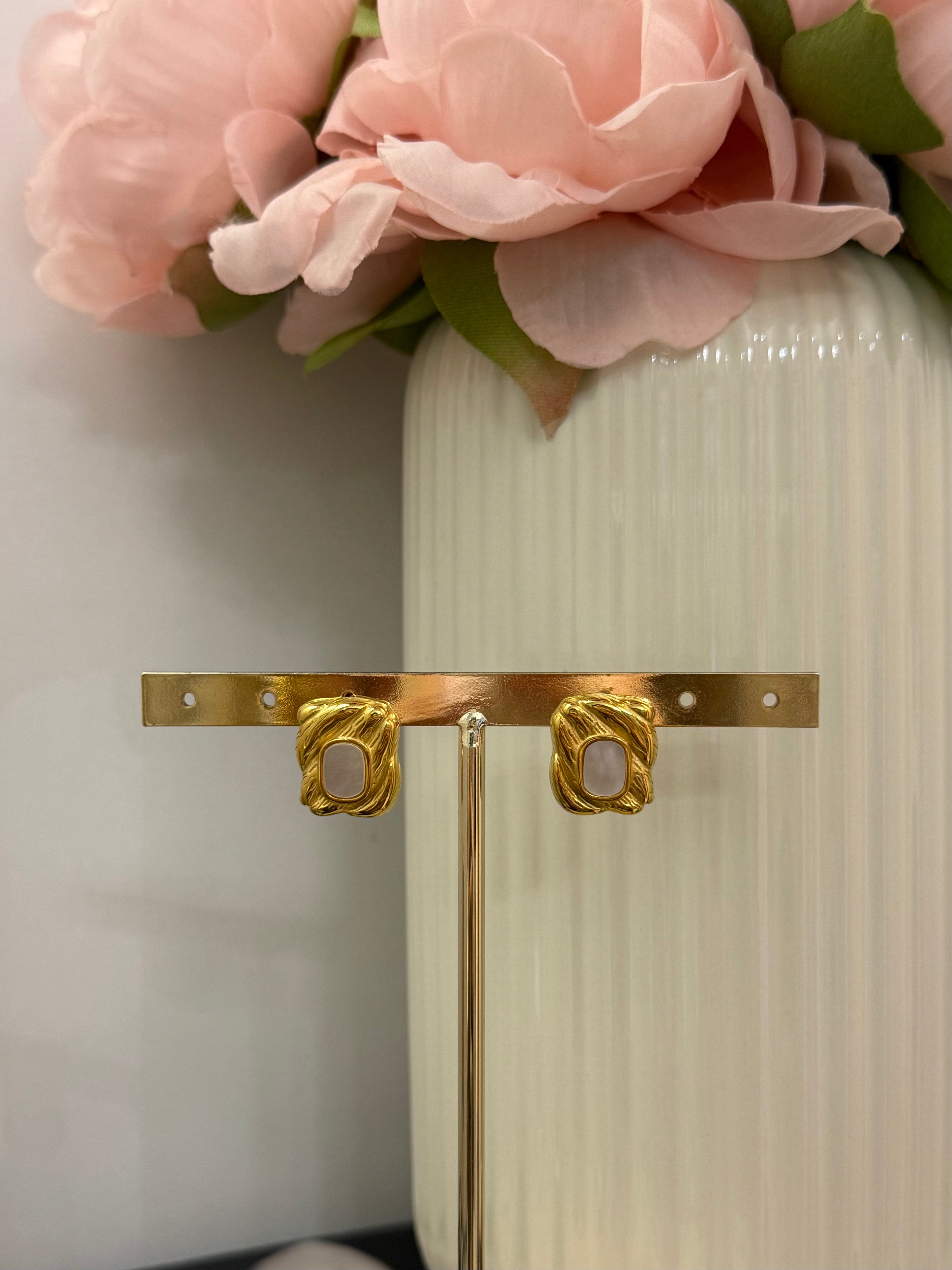 Orecchini con effetto madreperla | solo online