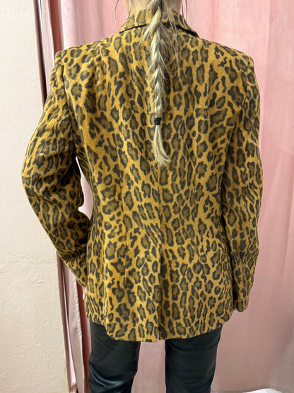 Blazer animalier Luisa Spagnoli