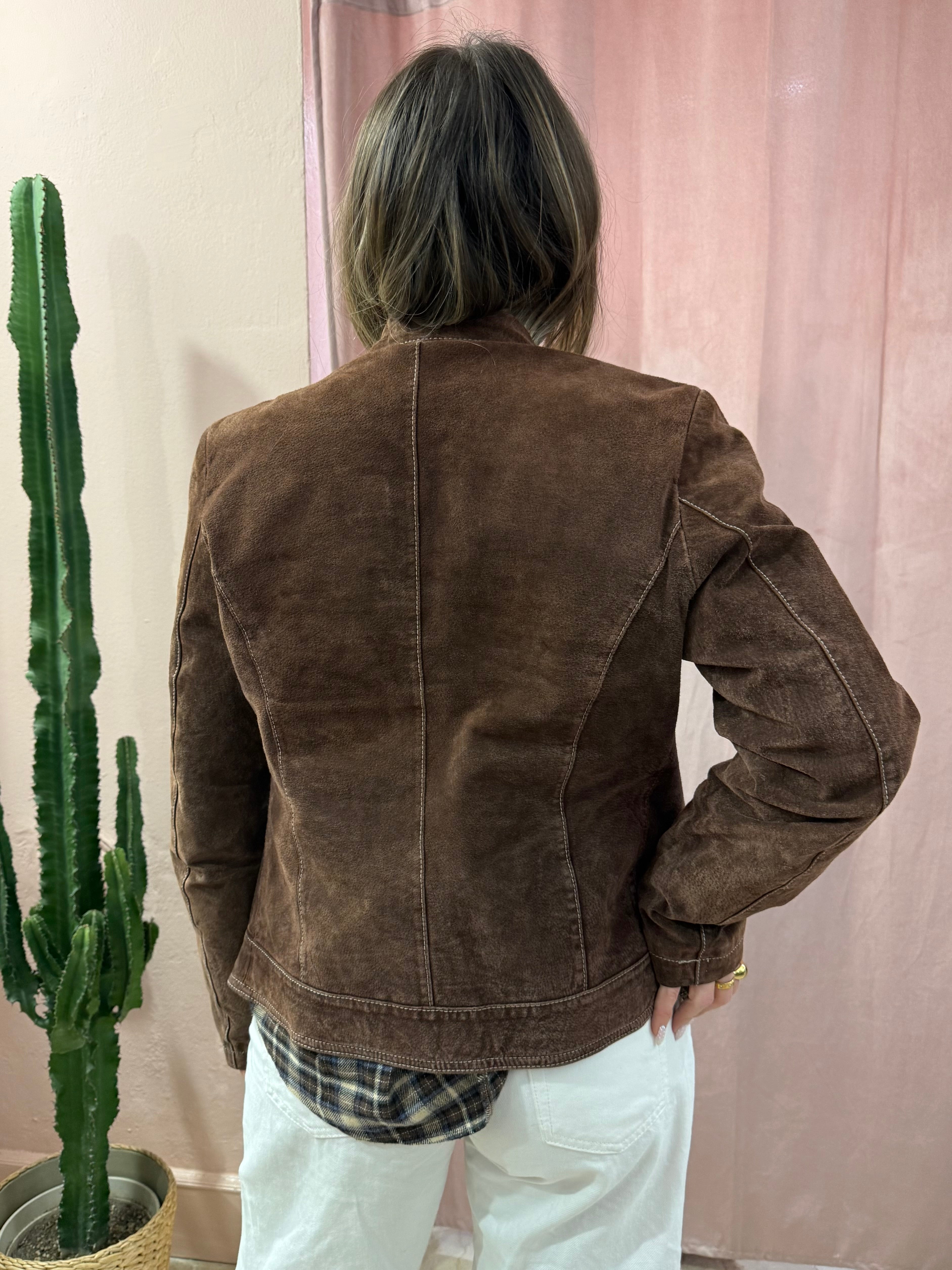 Giacca in vera pelle