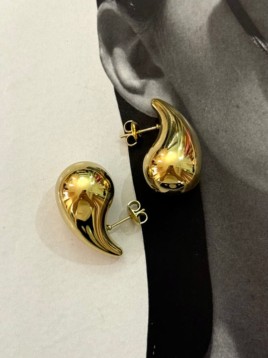 Orecchini a goccia gold/silver