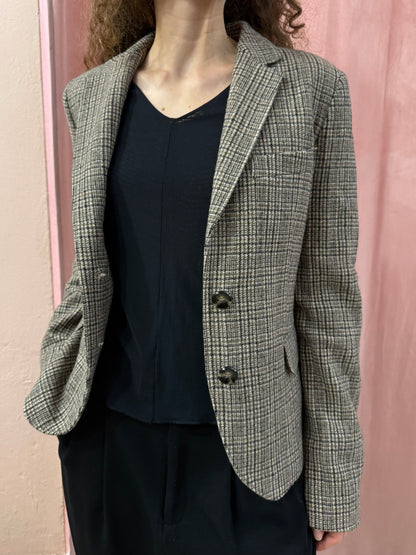 Blazer Iblues principe di Galles con toppe scamosciate