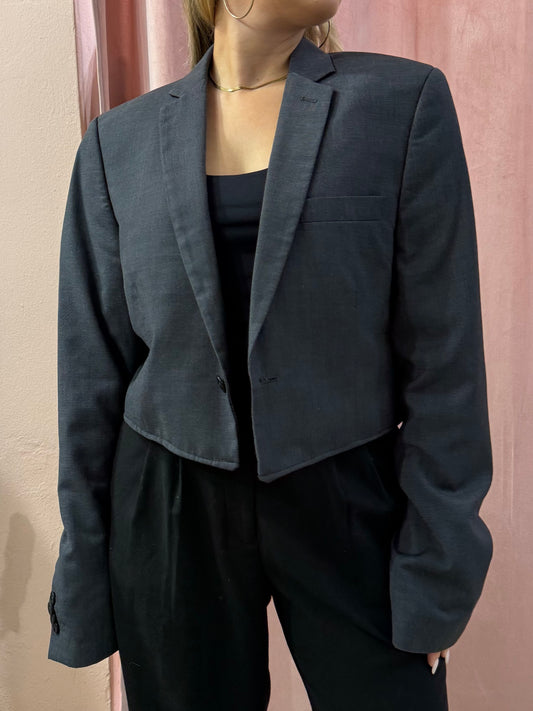 Blazer crop antracite