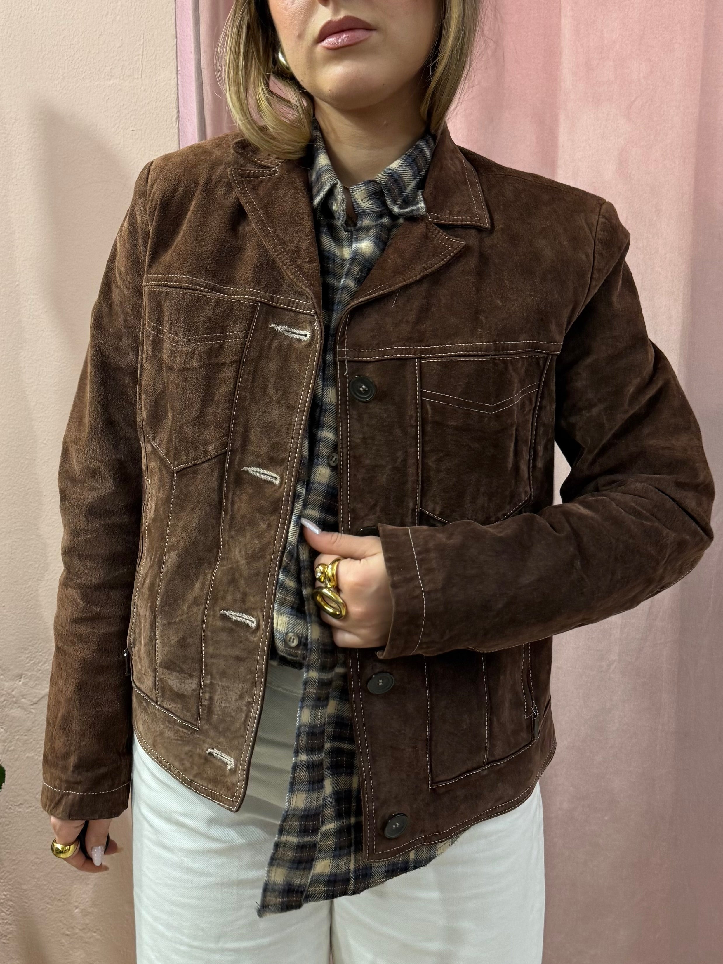 Giacca in vera pelle