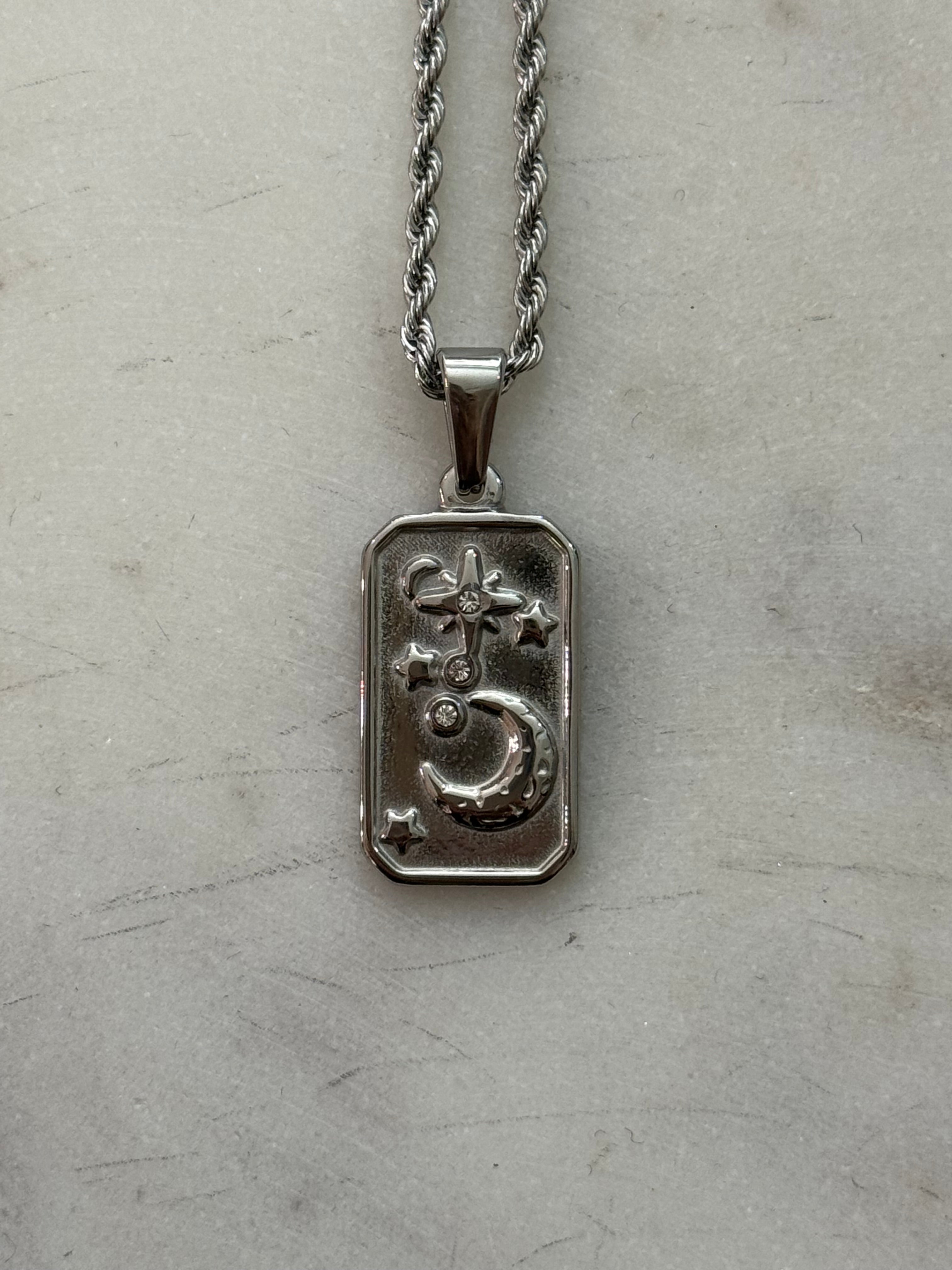 Collana tarocchi silver