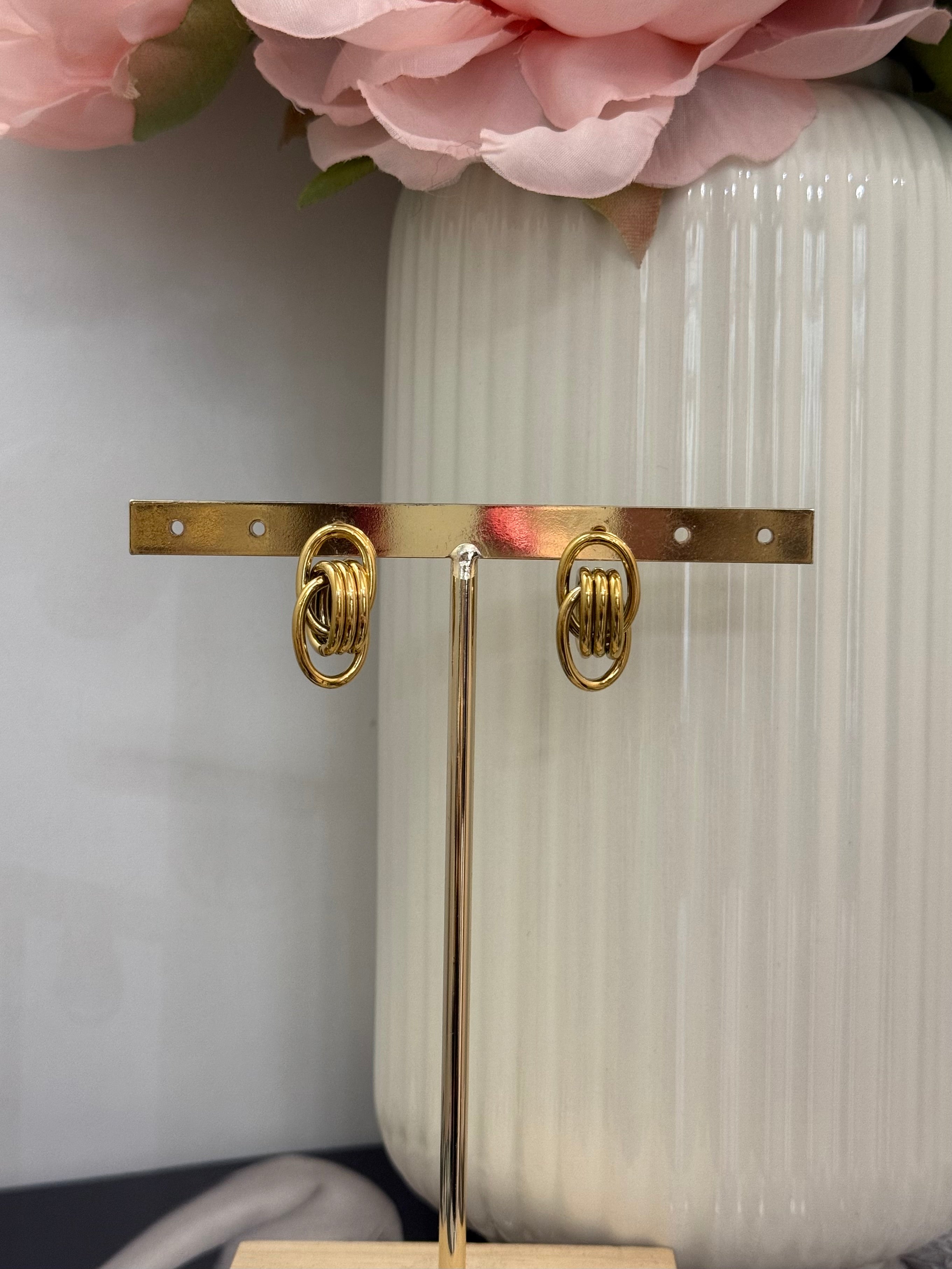 Orecchini Double Chain