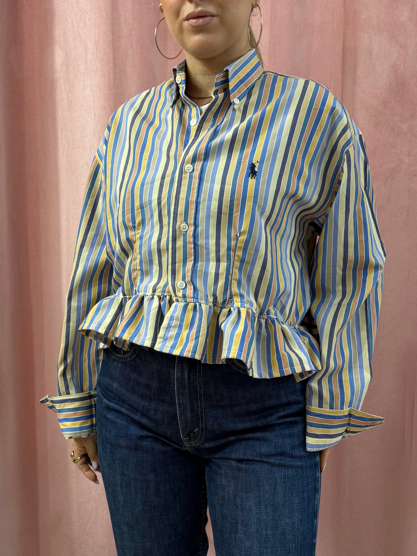 Camicia Ralph Lauren con voulant