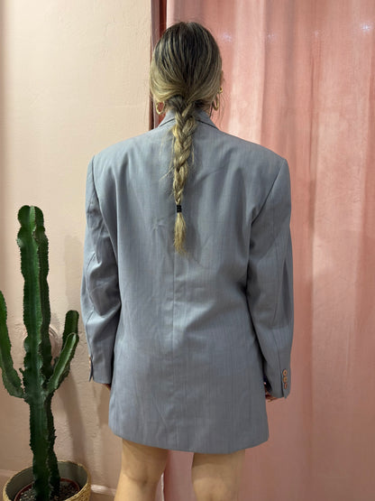Blazer upcycling fiocchi lilla