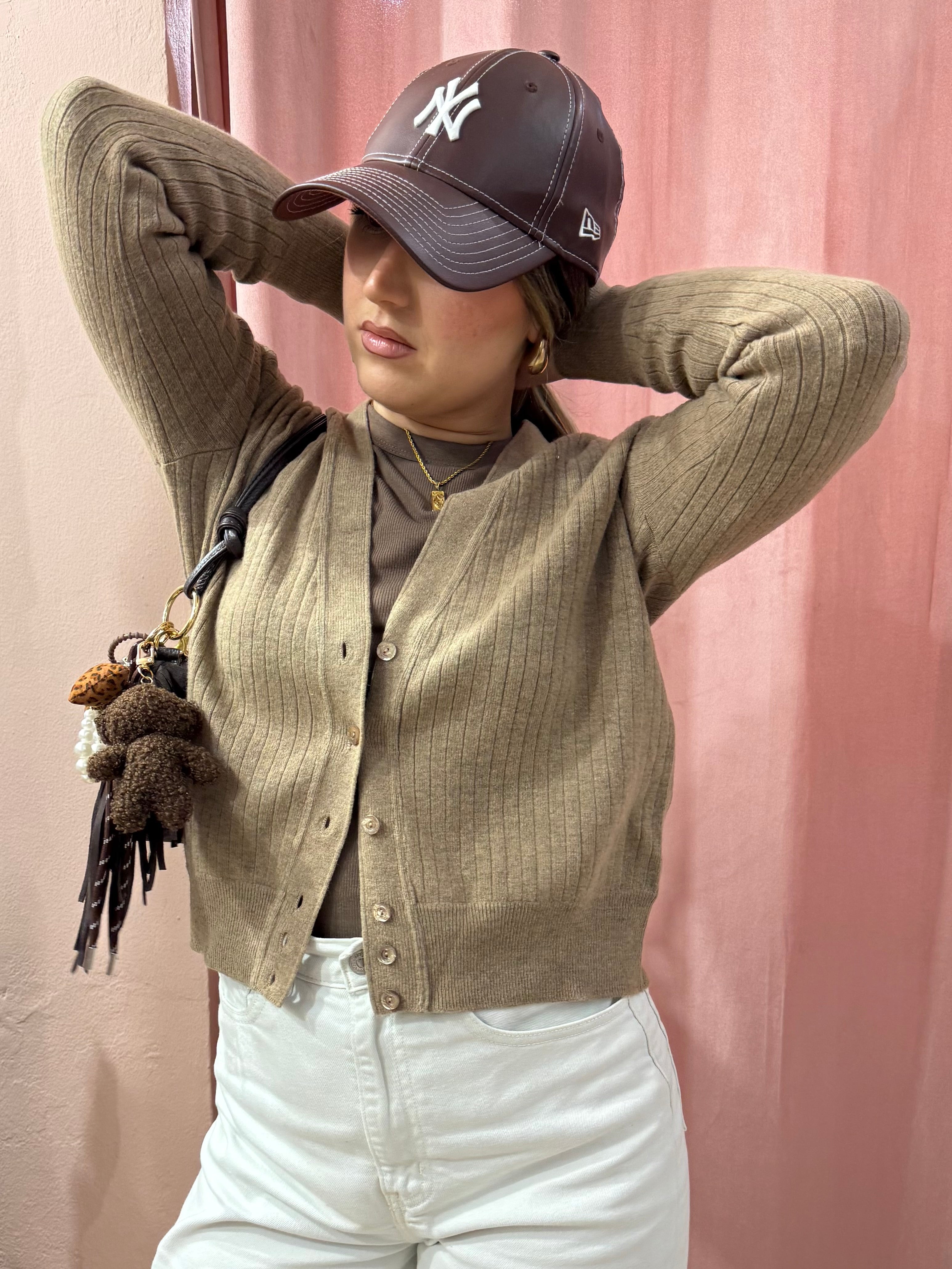 Cardigan in lana new old stock