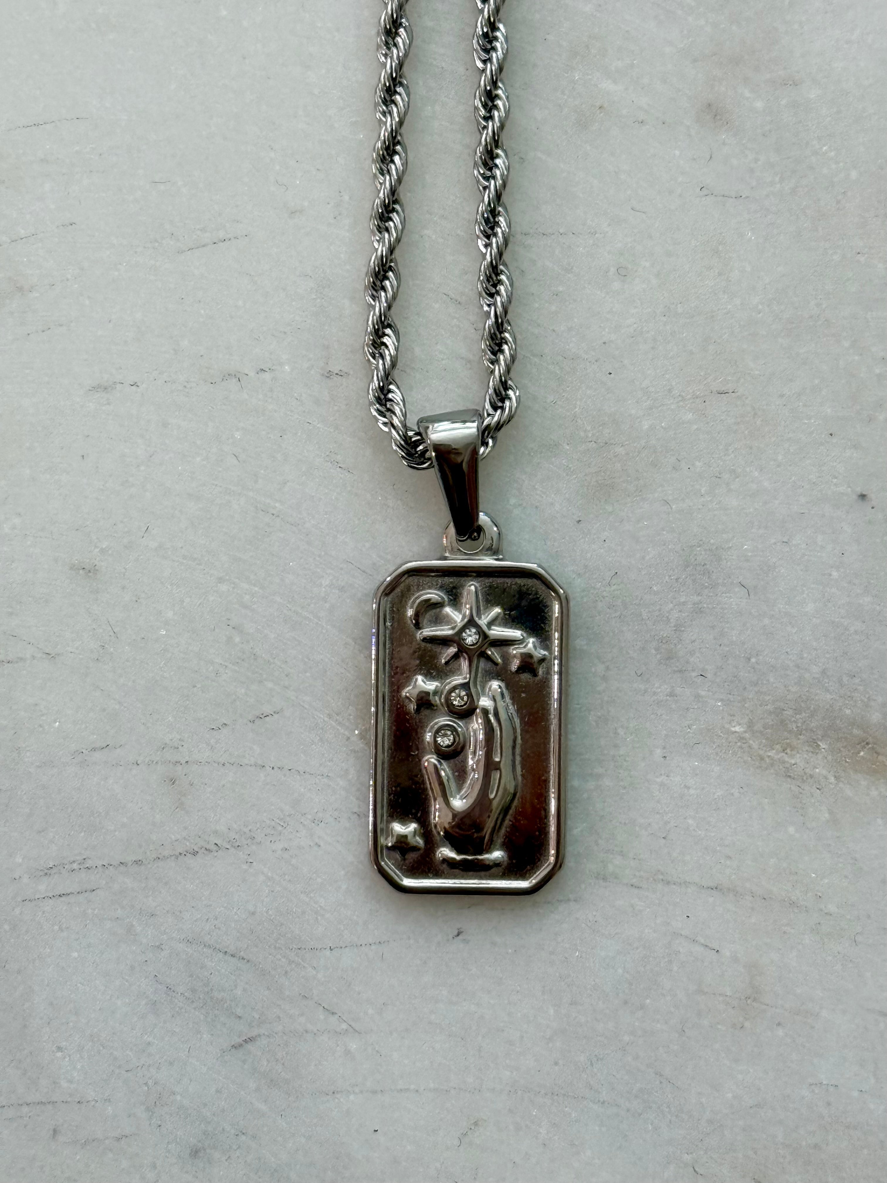 Collana tarocchi silver