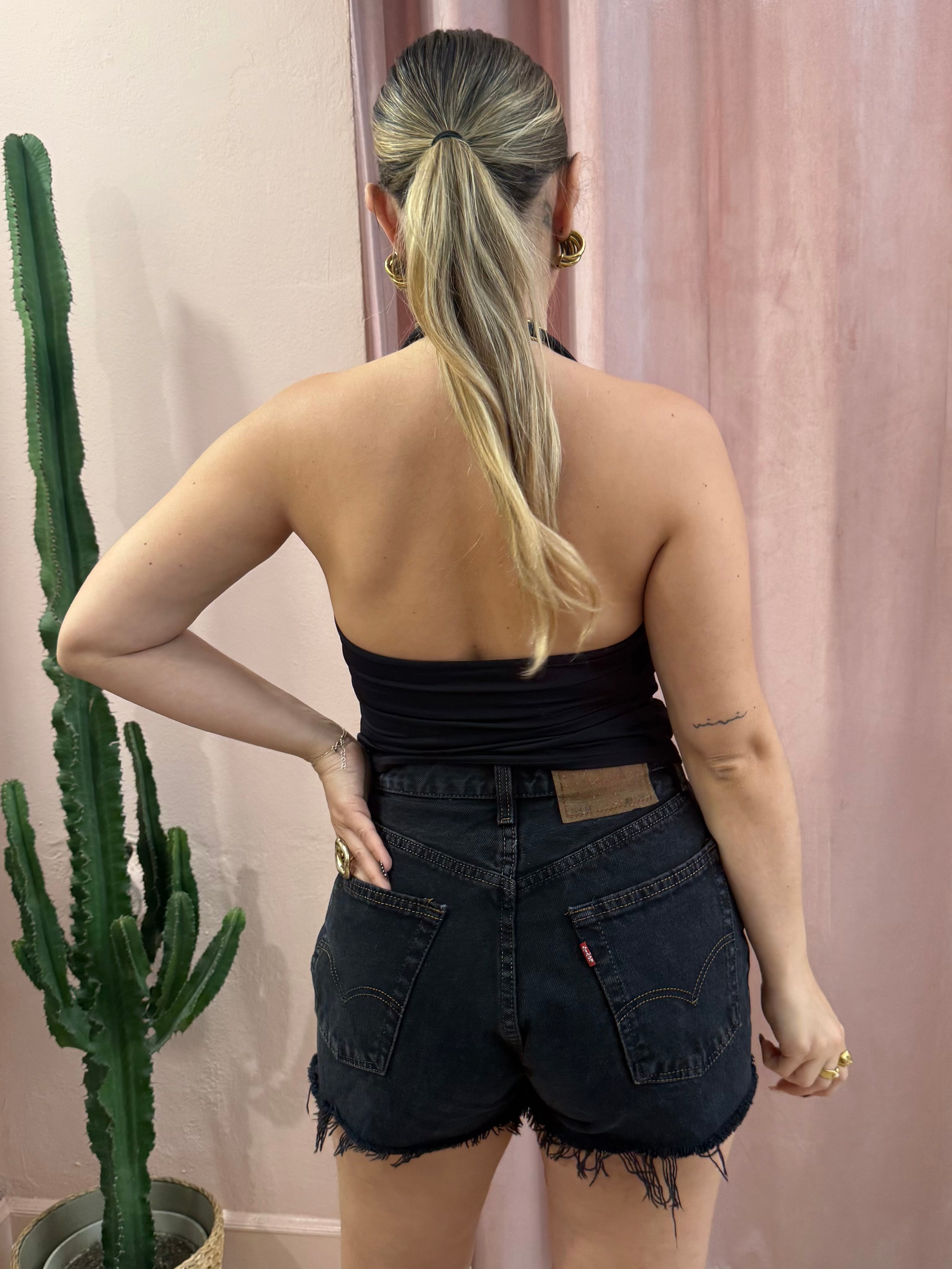 Shorts Levis vintage neri