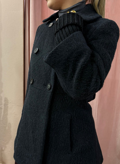 Cappotto Max&Co. antracite lana e alpaca