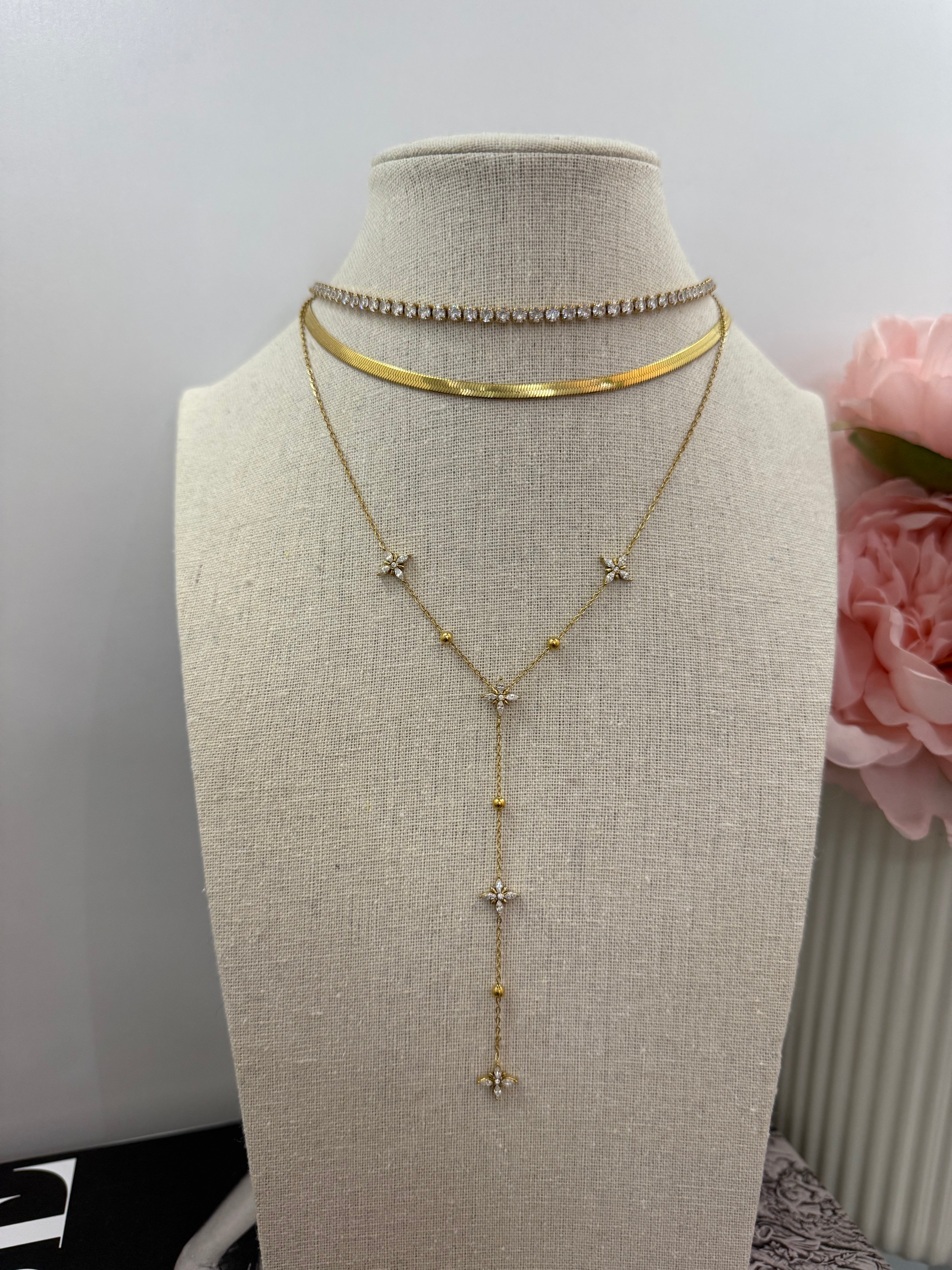 Collana lunga “Cometa”