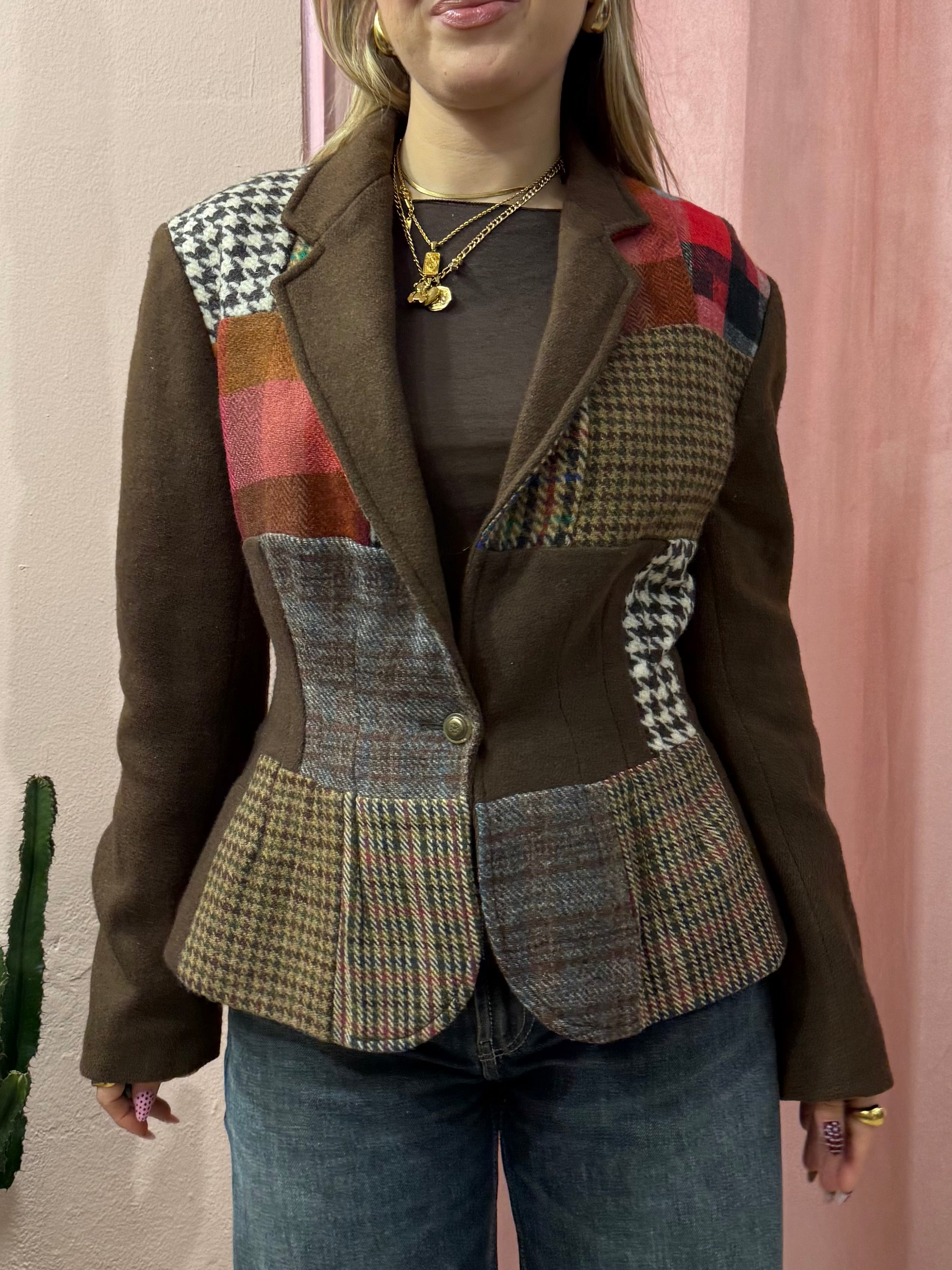 Blazer patchwork