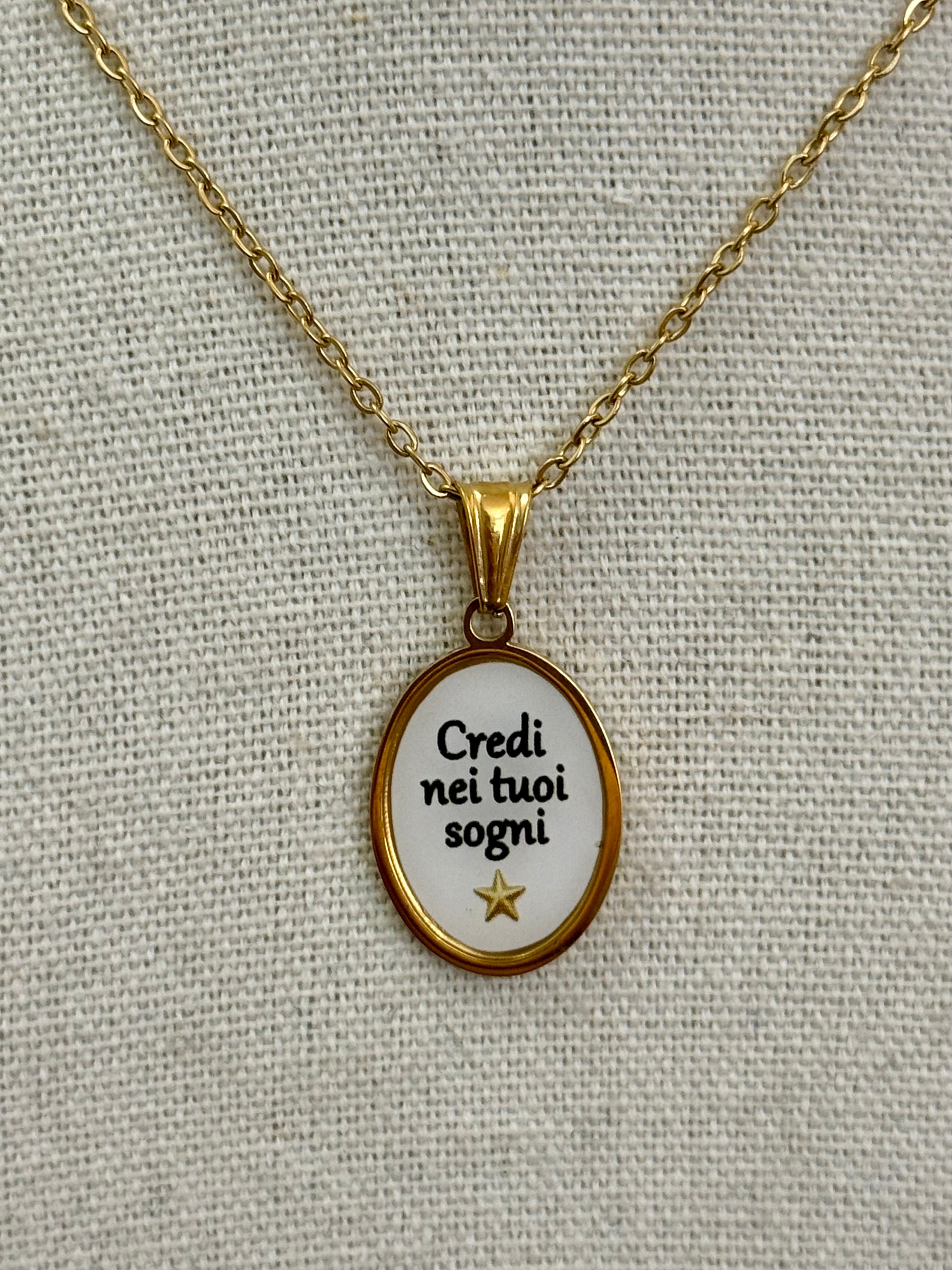 Collana trend con scritte | più modelli