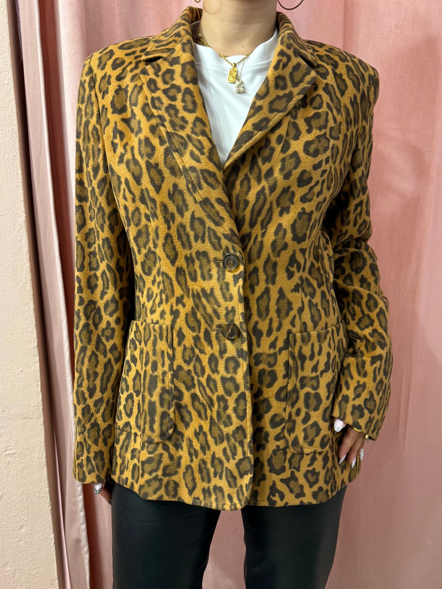 Blazer animalier Luisa Spagnoli