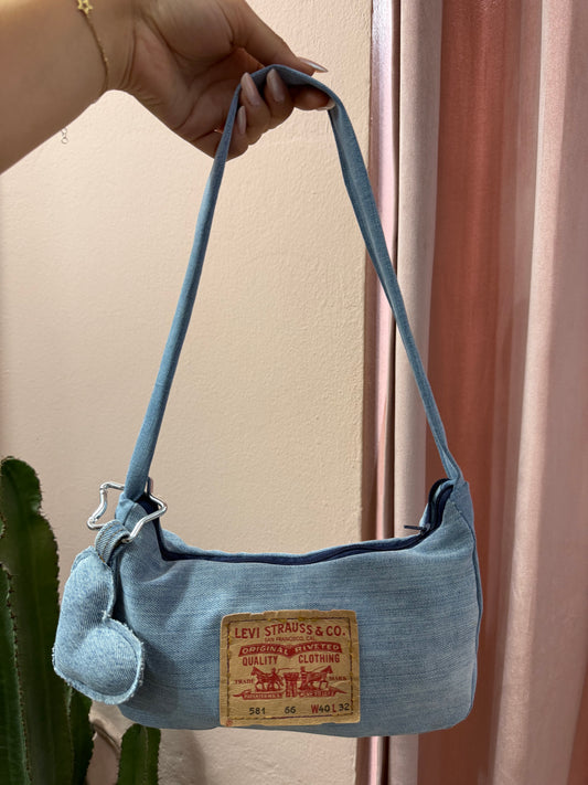 Borsa Levis upcycling charm cuore