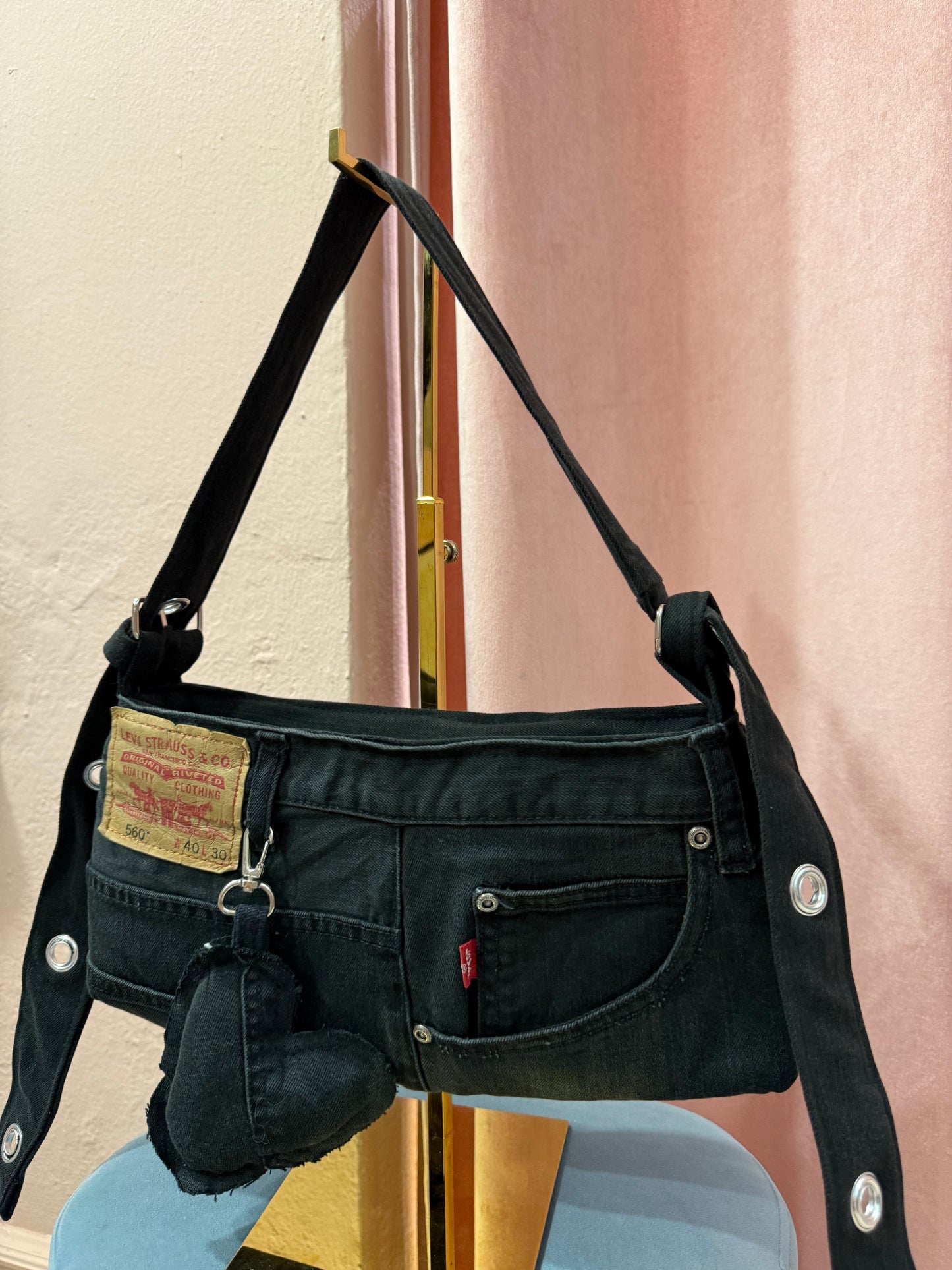 Borsa Levis nera reworked