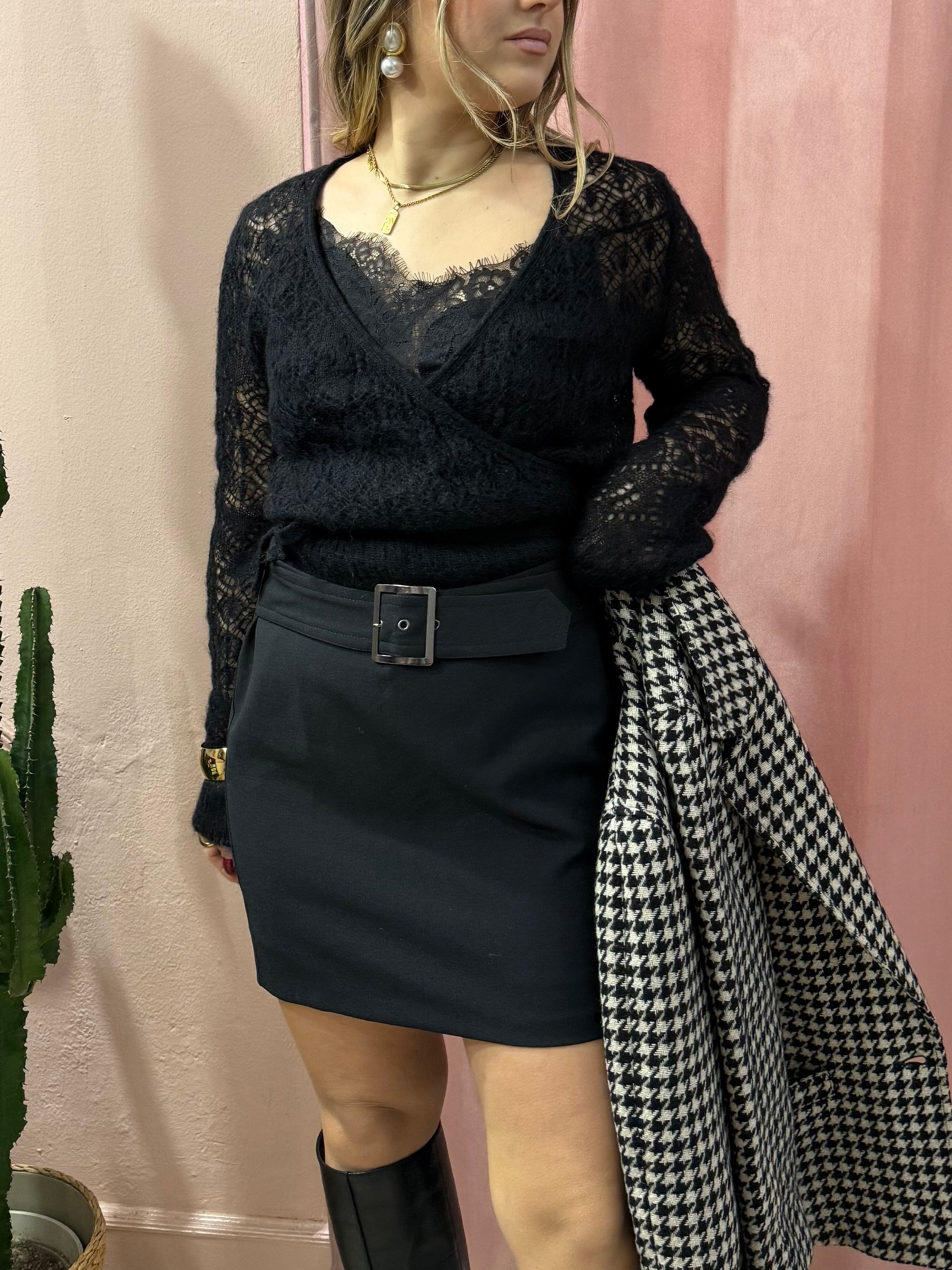 Minigonna 00s con cinturino