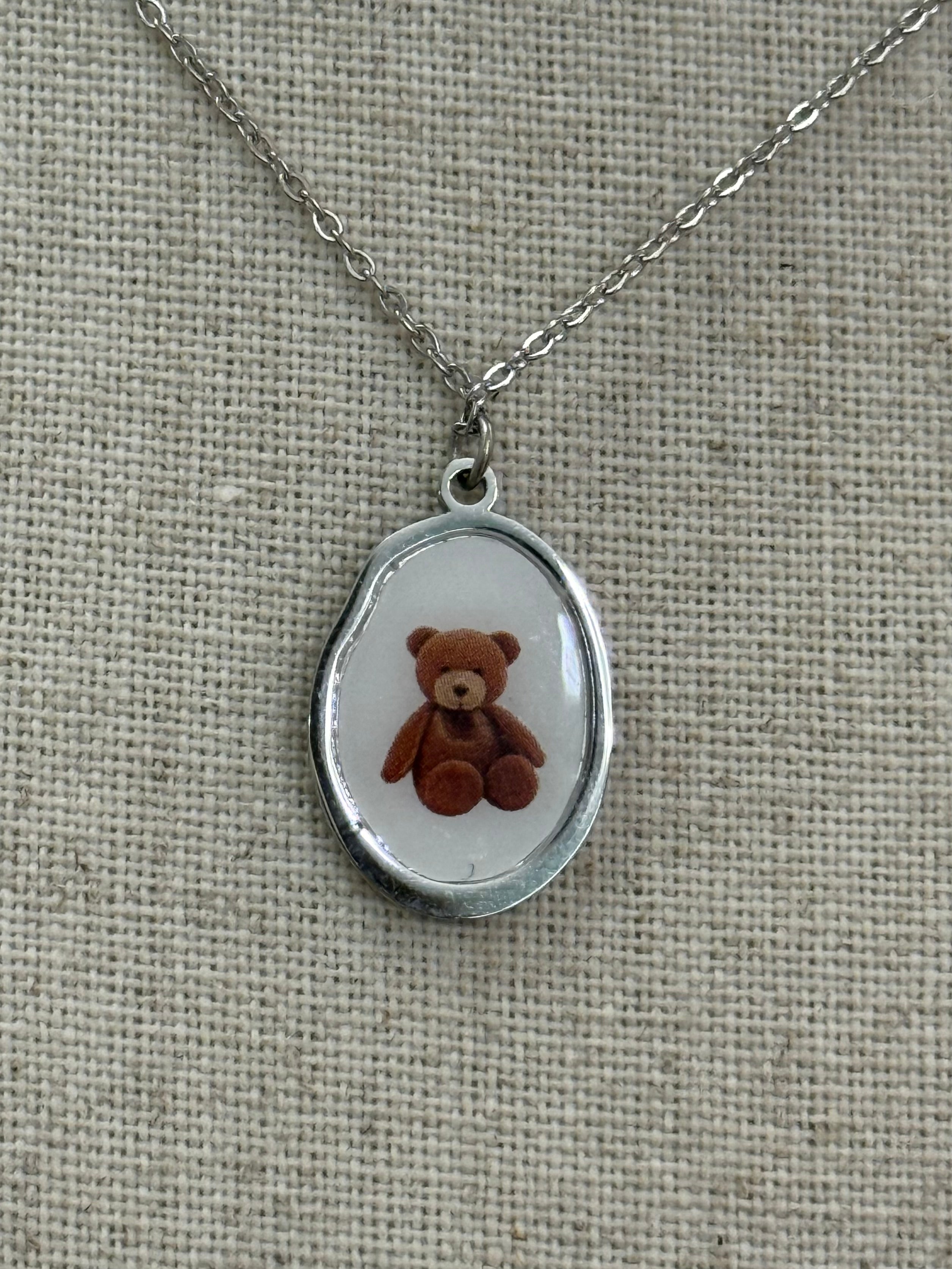 Collana ciondolo orsetto