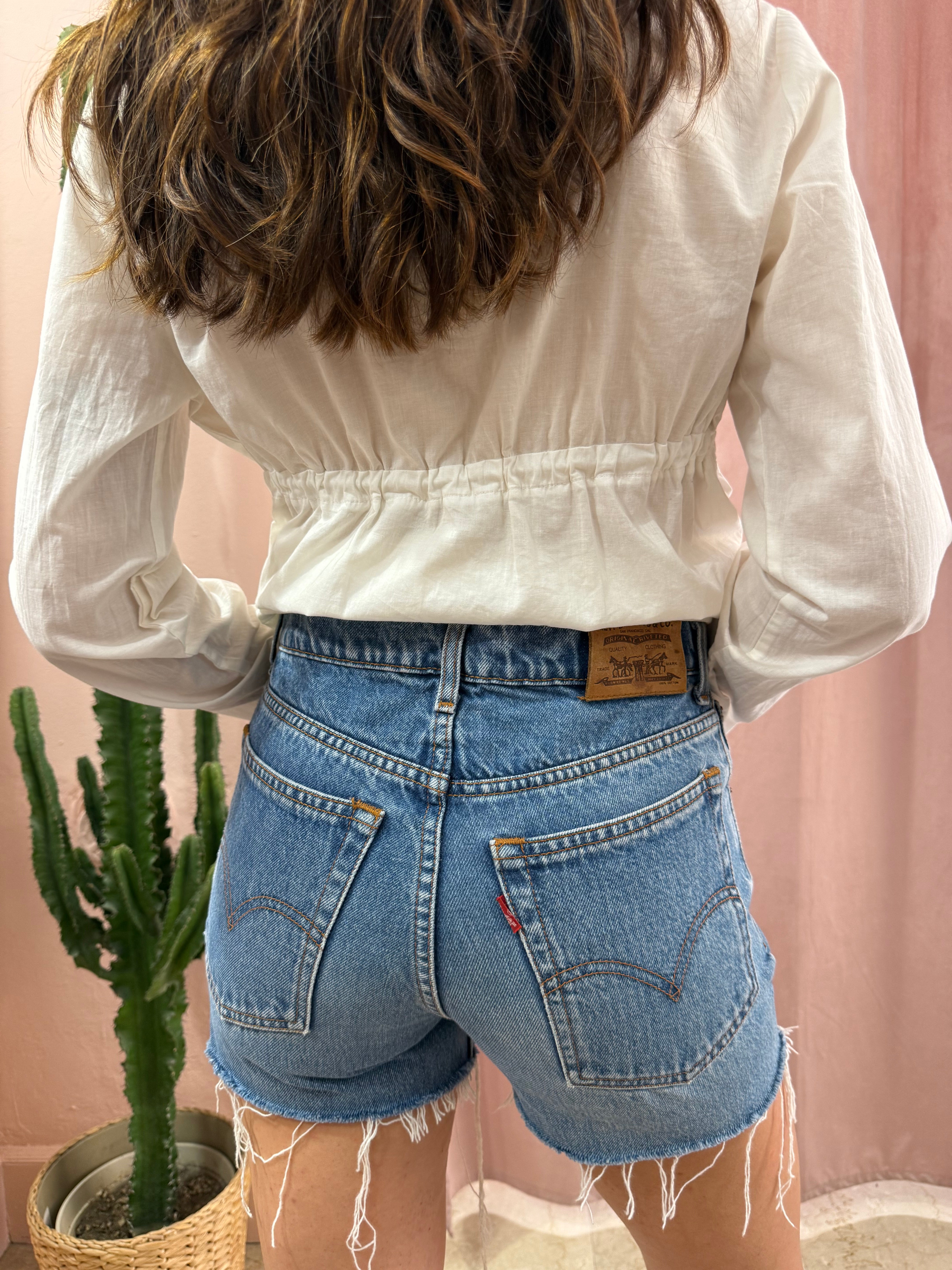 Shorts Levis vintage vita alta