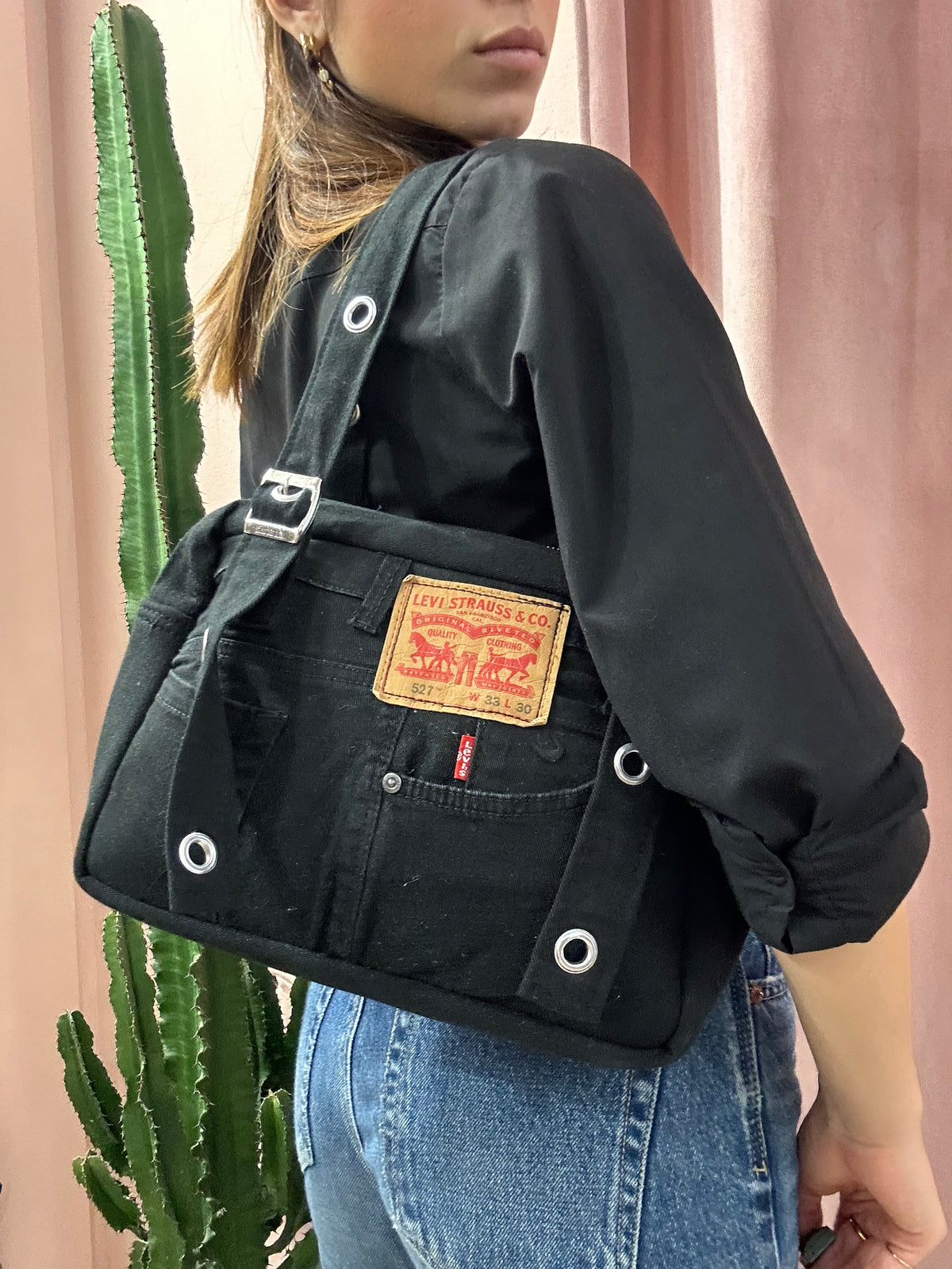 BORSA LEVIS UPCYCLING NERA