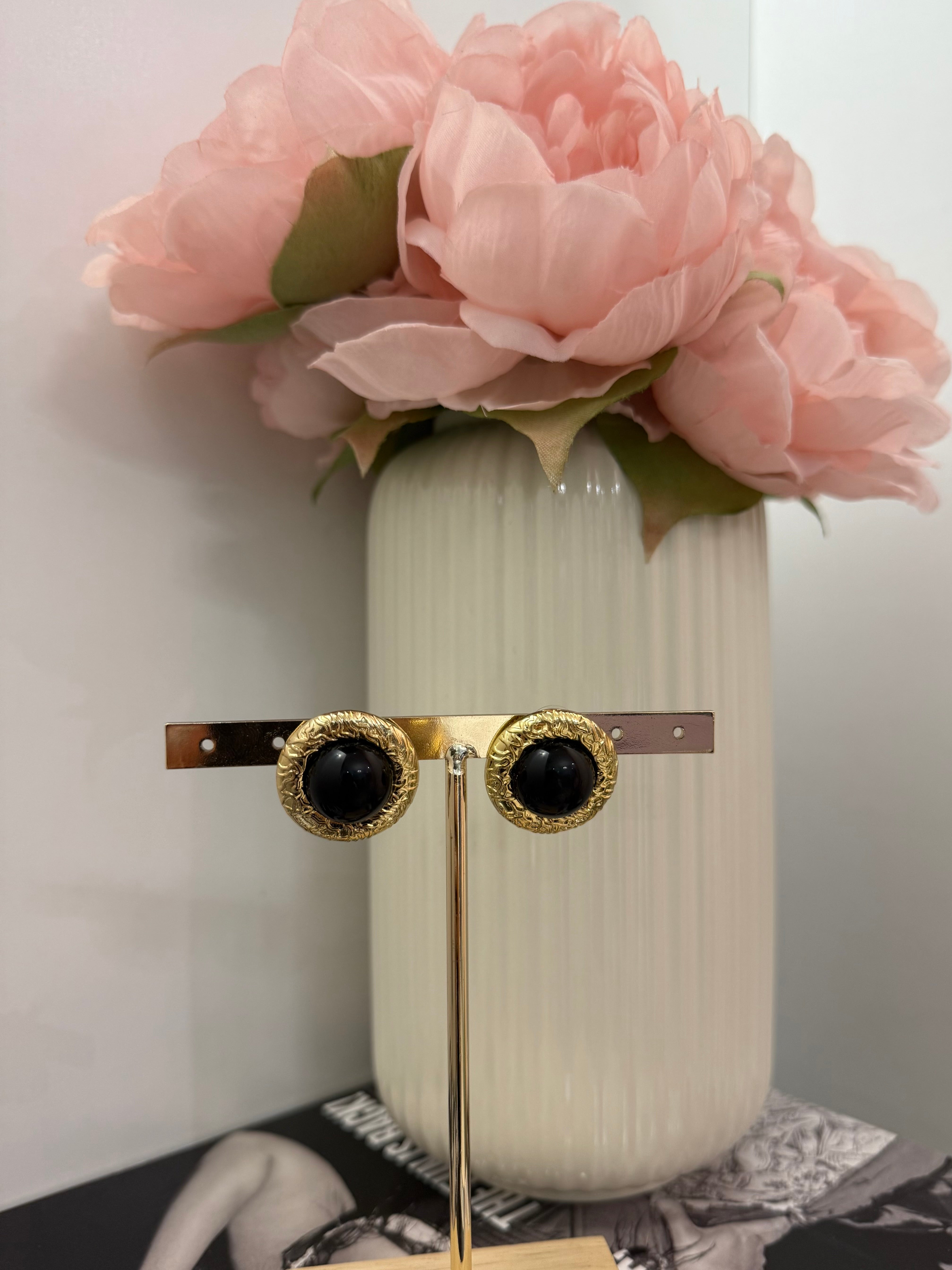 Orecchini a lobo velvet gold - solo online