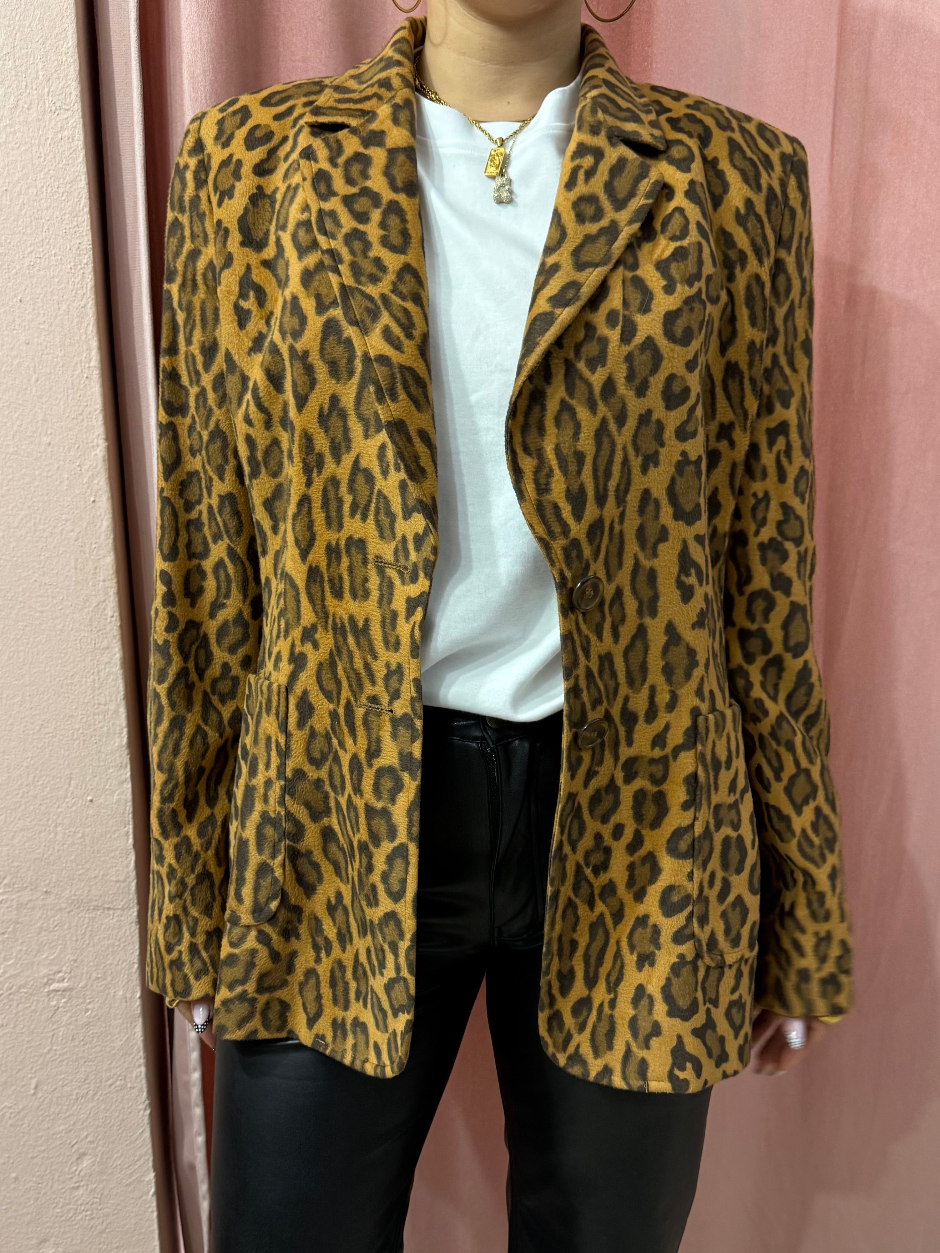 Blazer animalier Luisa Spagnoli
