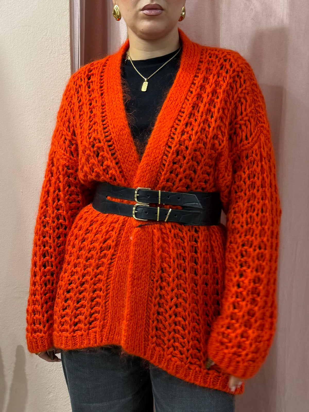 Cardigan zucca